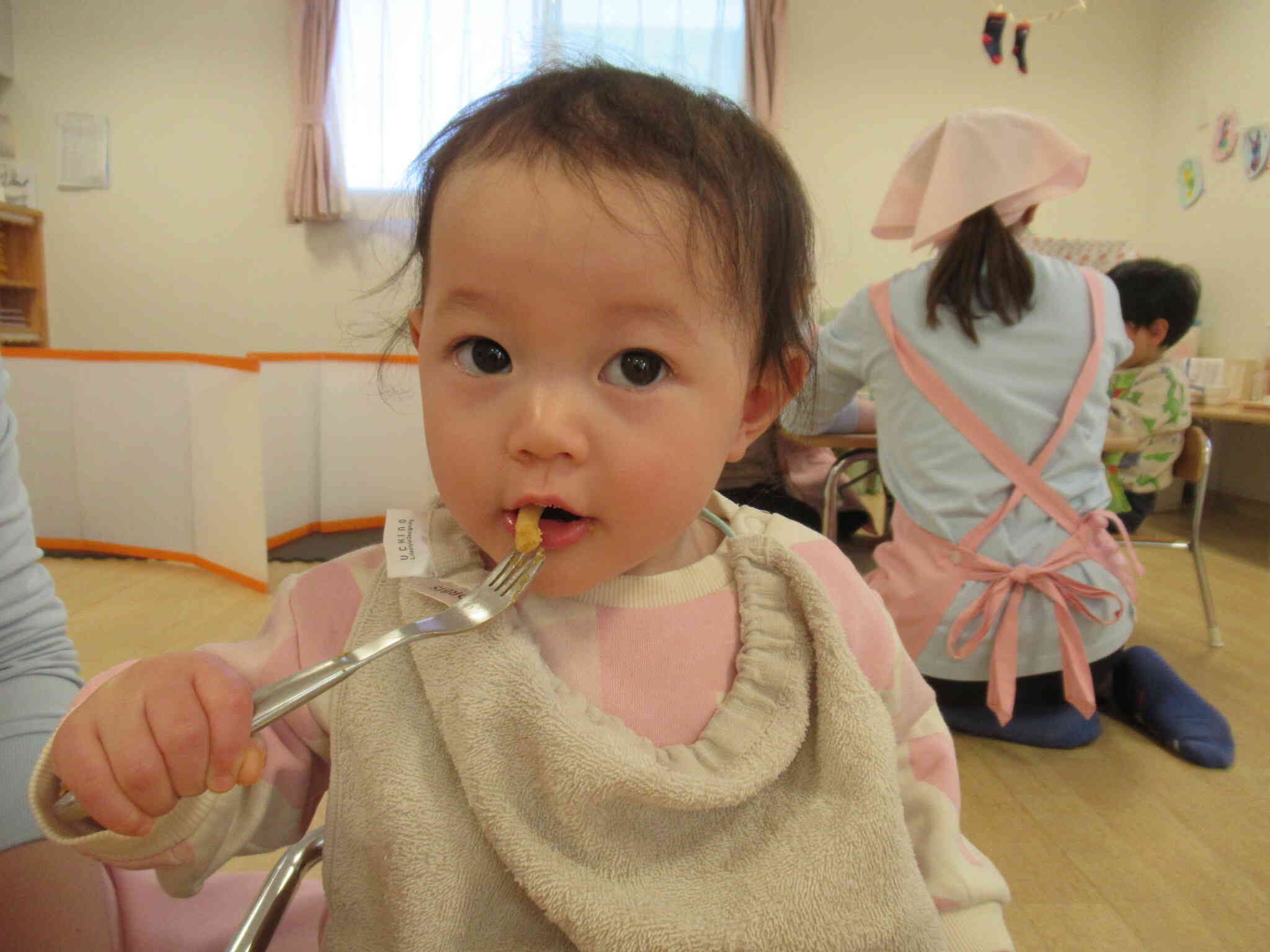 おかわりもモリモリ食べたよ！