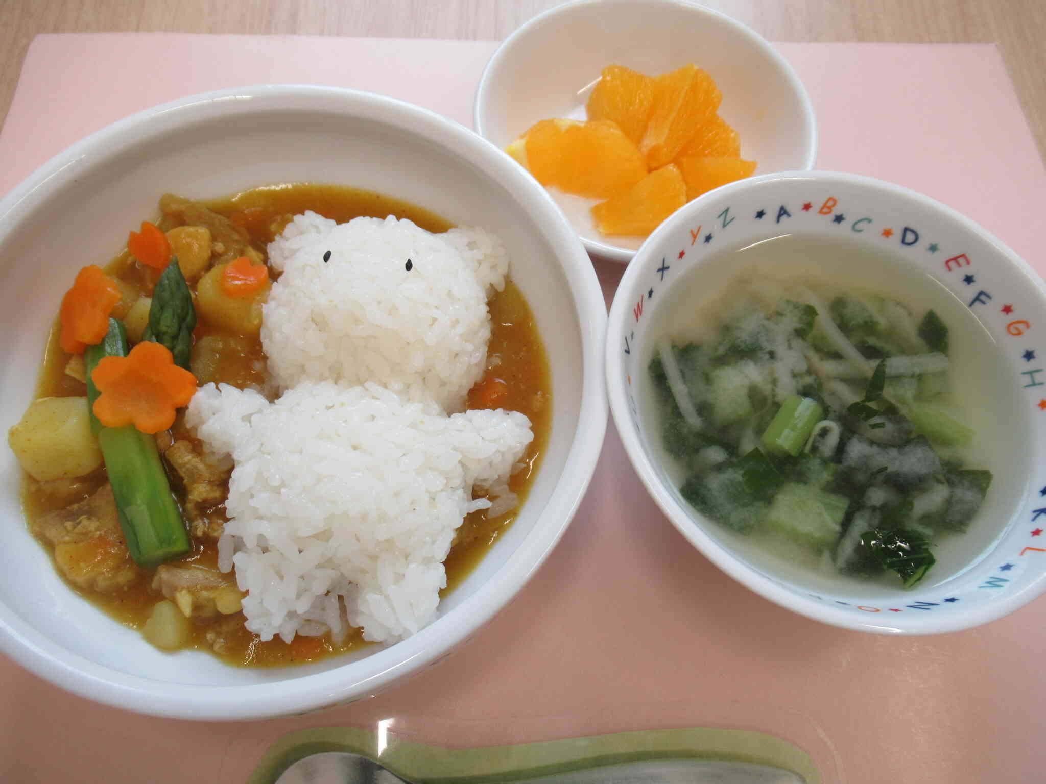 くまちゃんカレーライス
