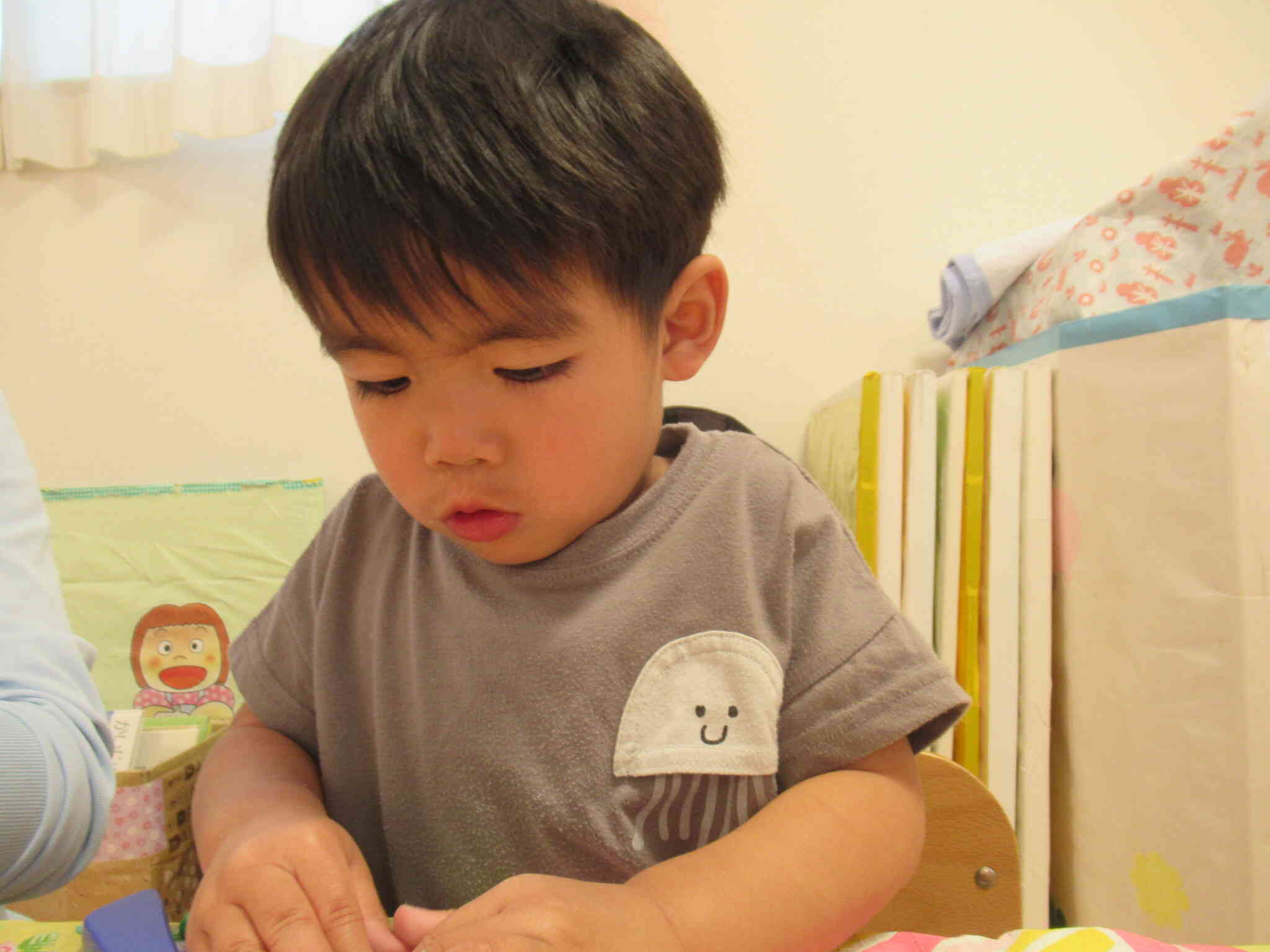 何を作ろうかな【2歳児　うさぎ組】