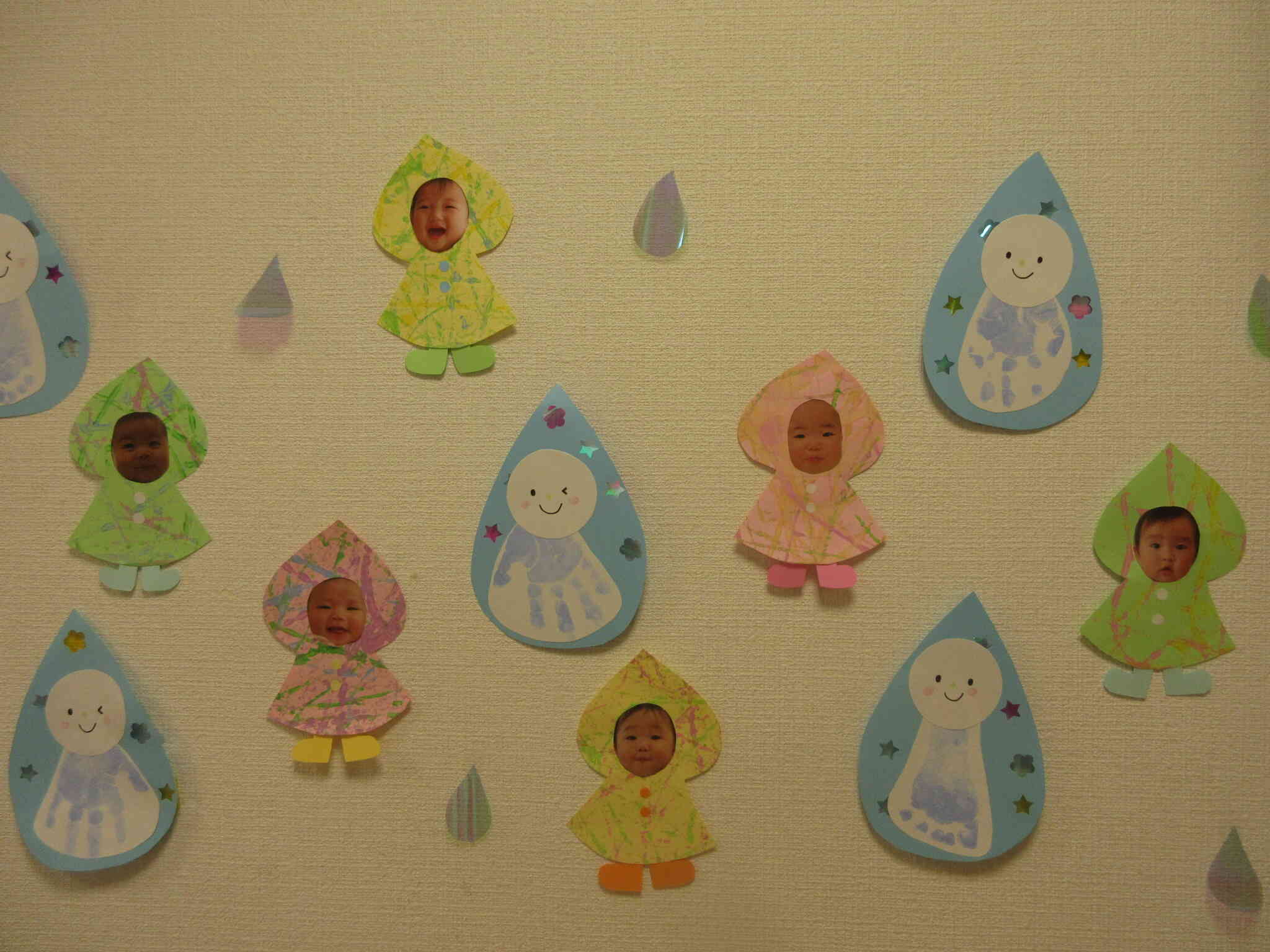 みてみて！かわいいカッパ姿に変身！