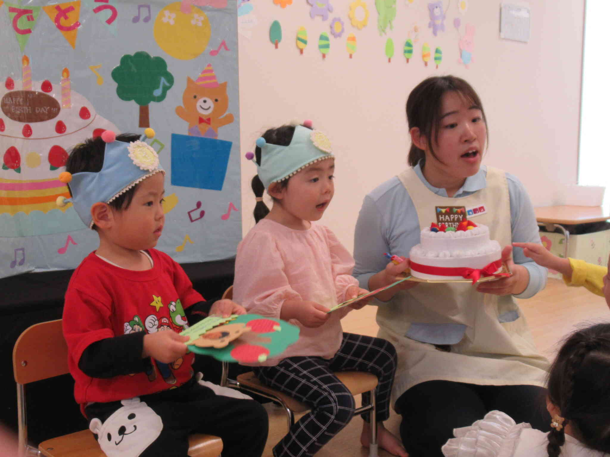 おたんじょうびおめでとう！【5月誕生会】