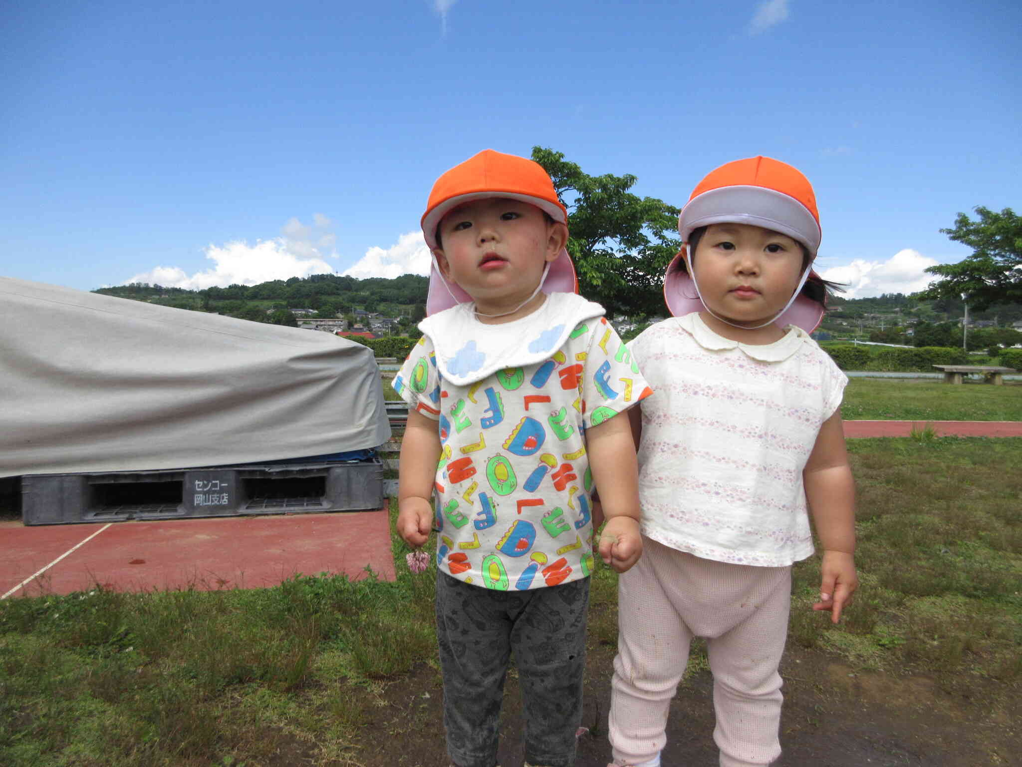 暑くても お散歩だ~いすき【1歳児 あひる組】