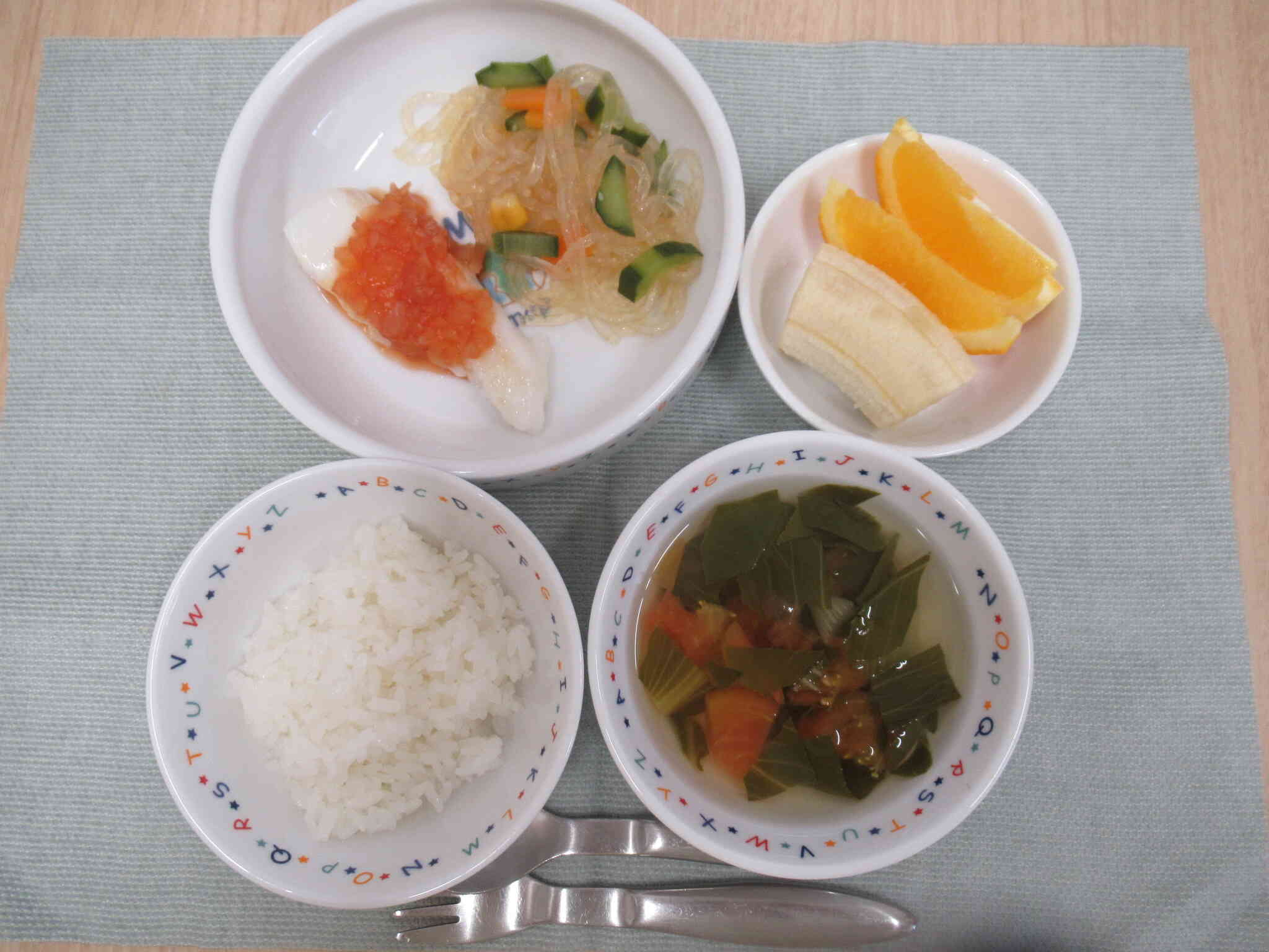8月8日の献立【幼児食】