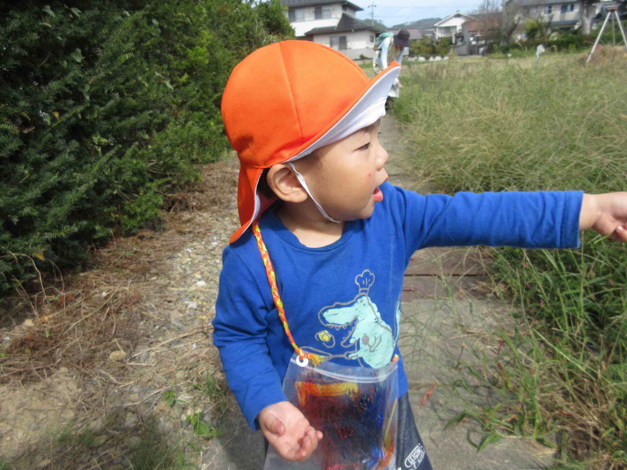 何かがあるよ!いってみよう