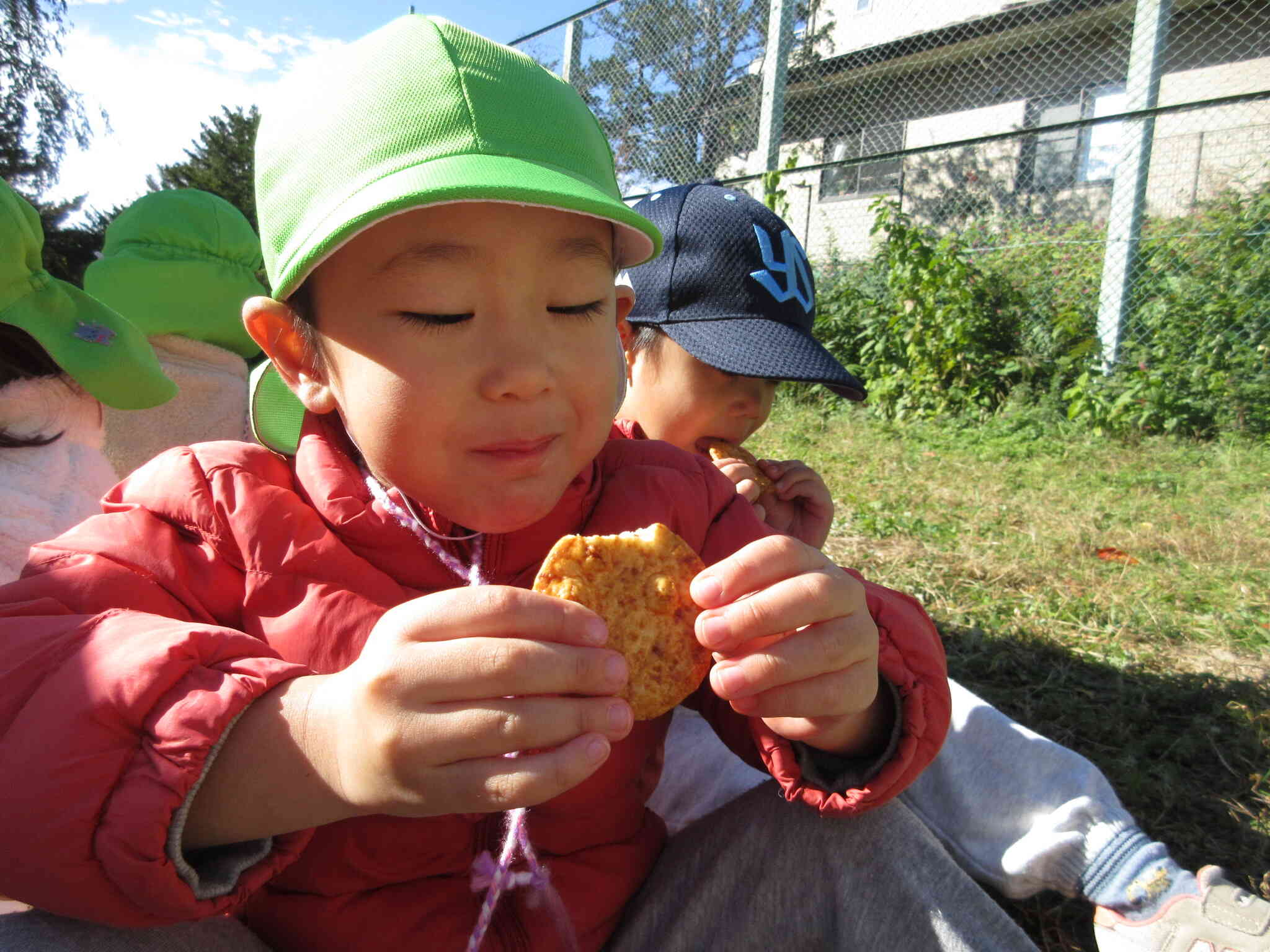 おやつ、美味しいね♪