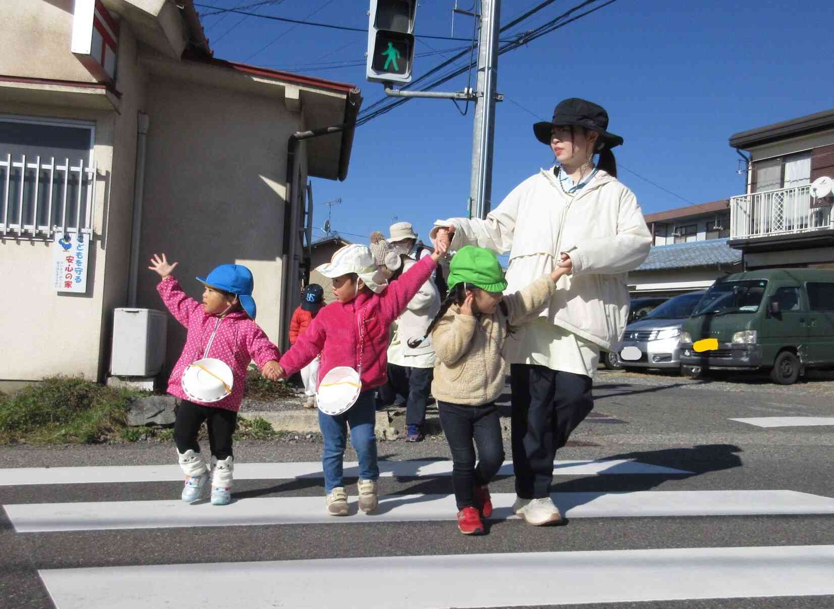 横断歩道もバッチリ！