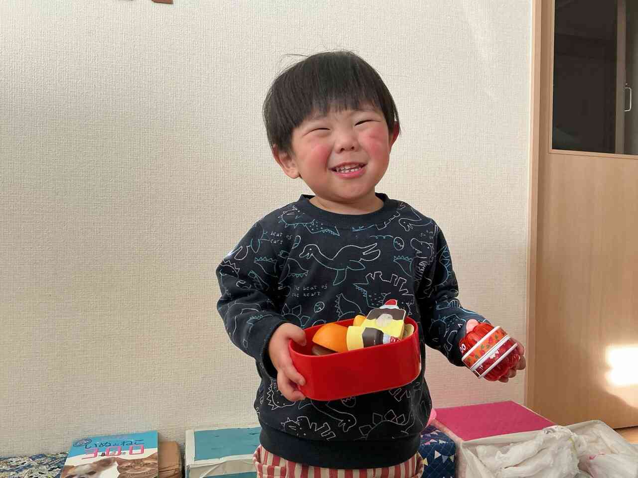 お料理をしてみよう！【1歳児 あひる組】