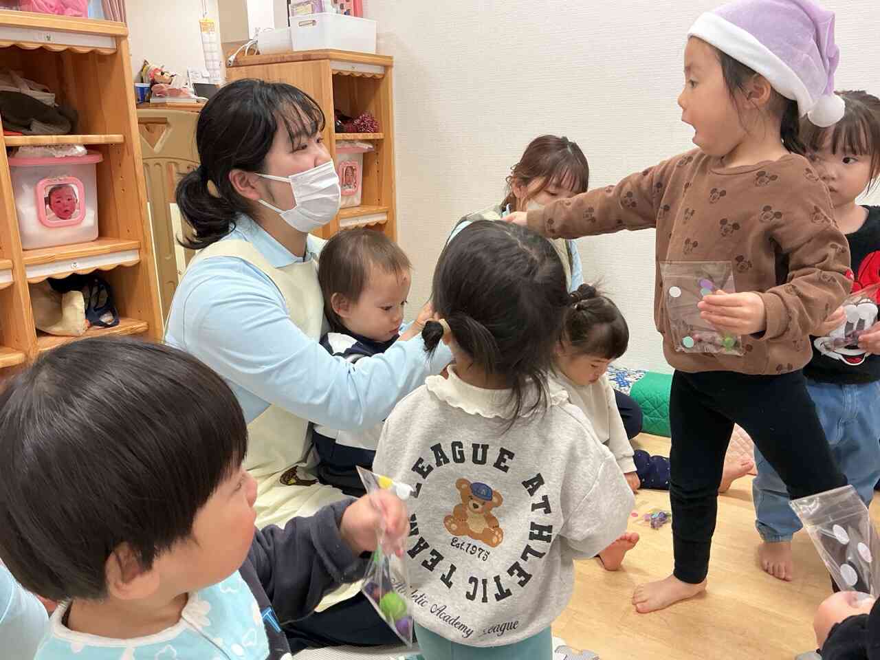 先生たちにも、プレゼント！