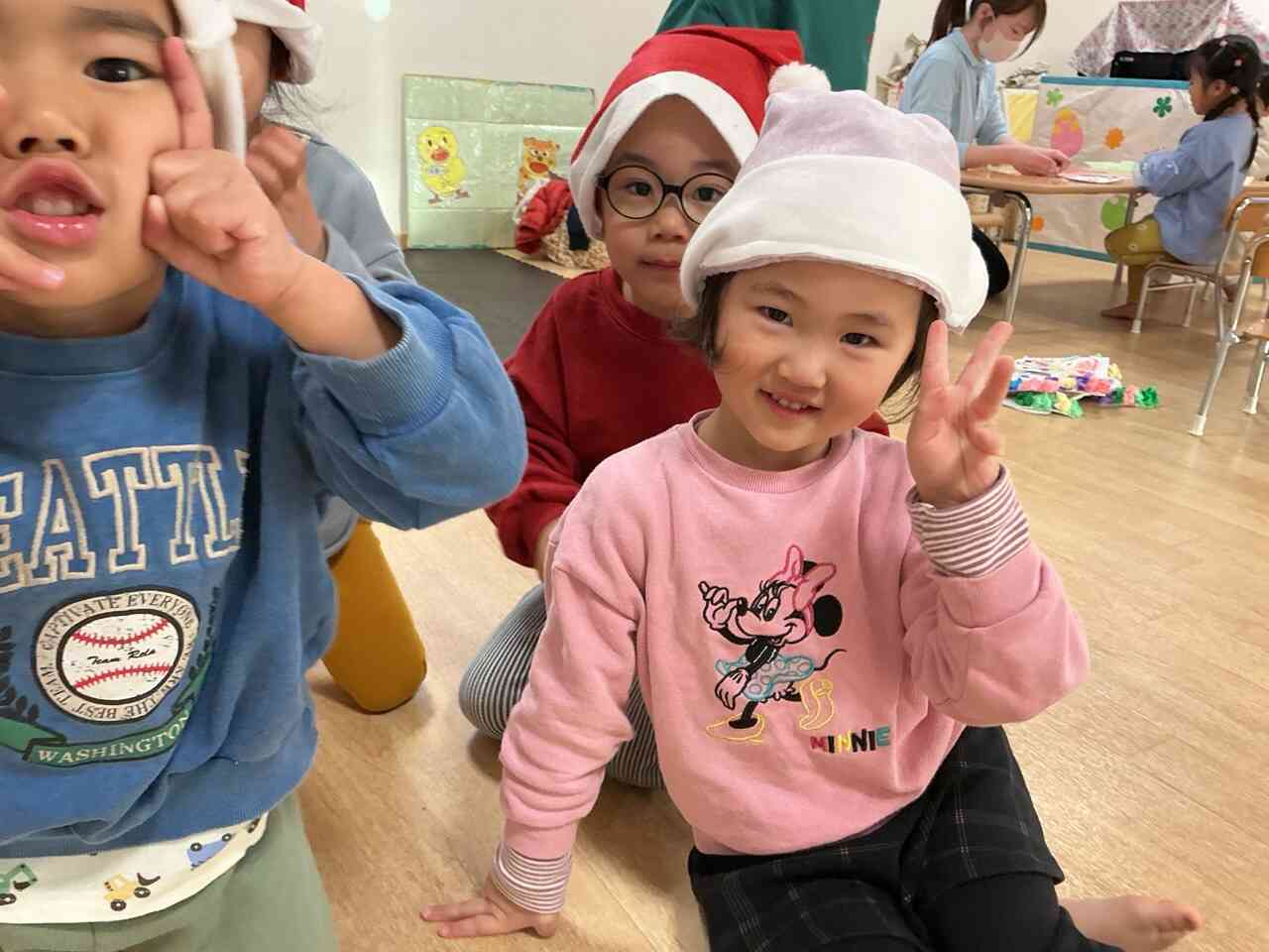 サンタさんに変身だ！