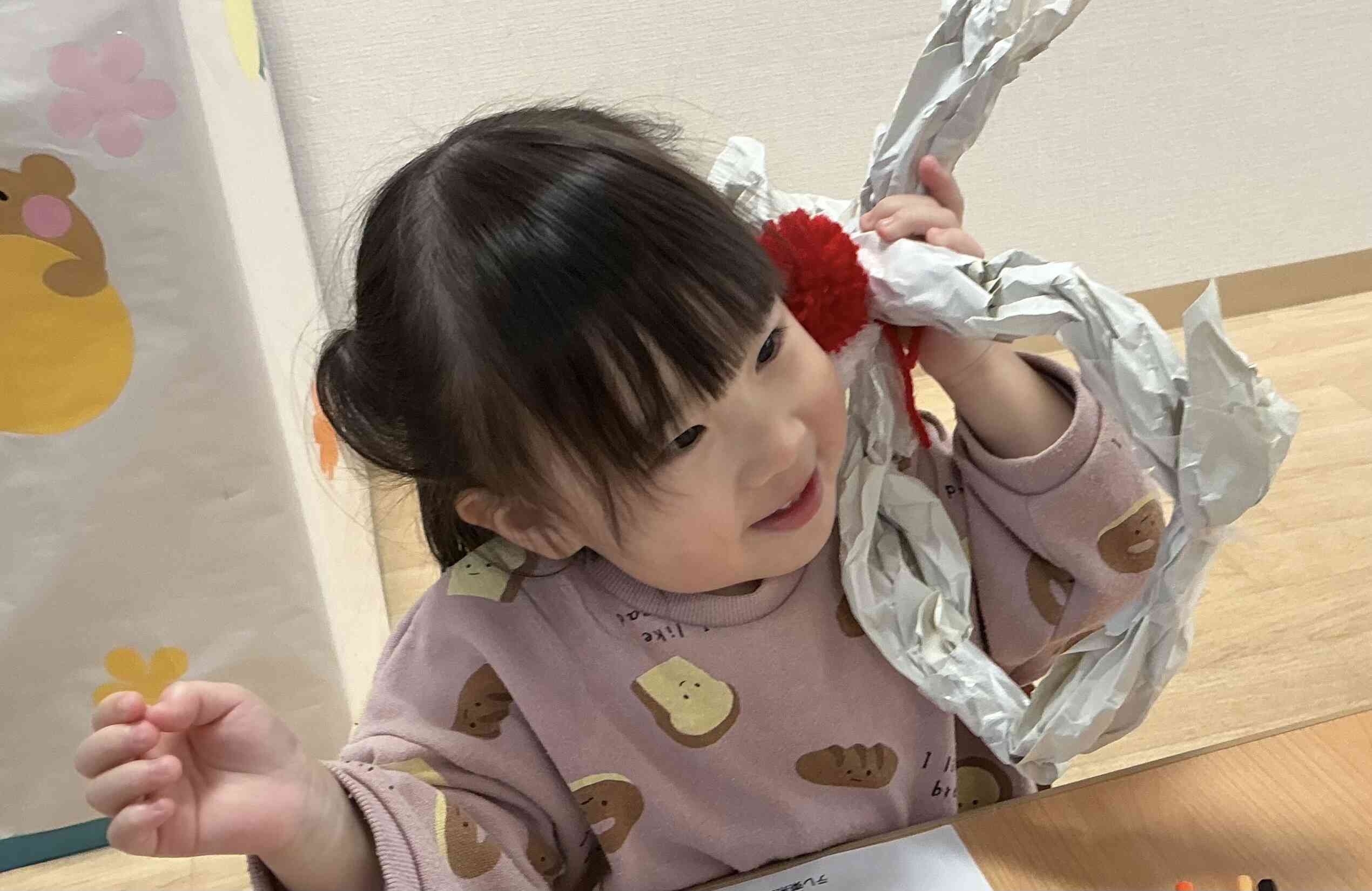 ぽんぽん、もふもふしてて気持ちいいね。