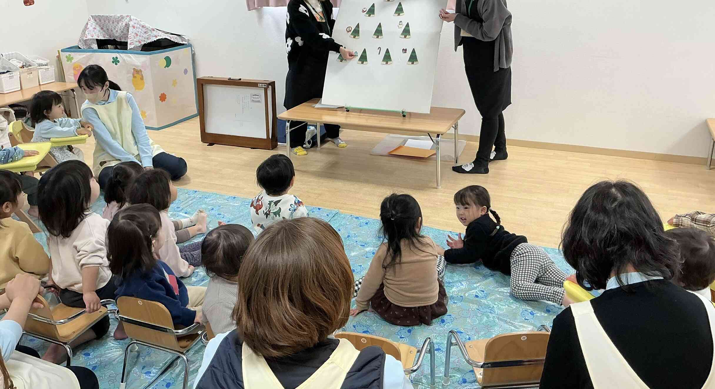 サンタさんがいっぱい！