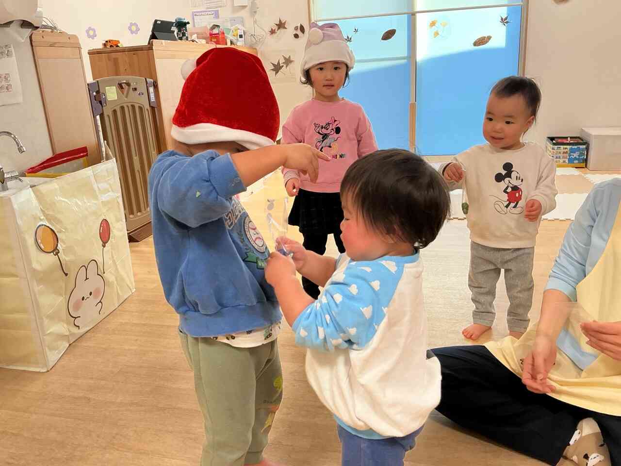 プレゼント、どーぞ！