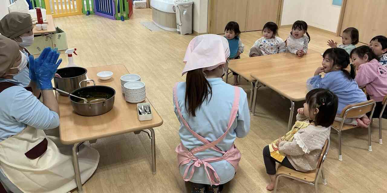 できたてのカレー、おいしいね！【食育】