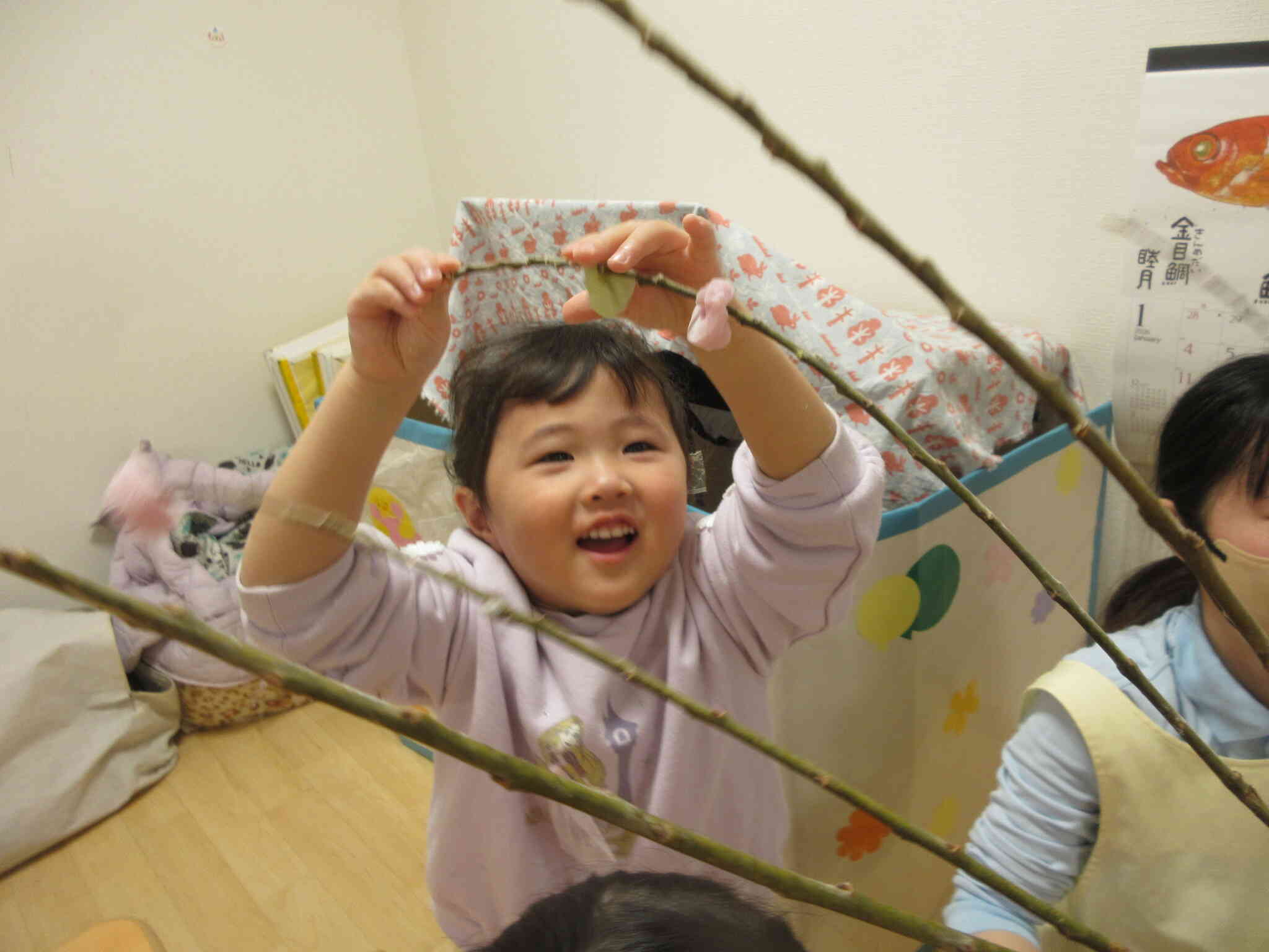 まゆだま飾ろう！