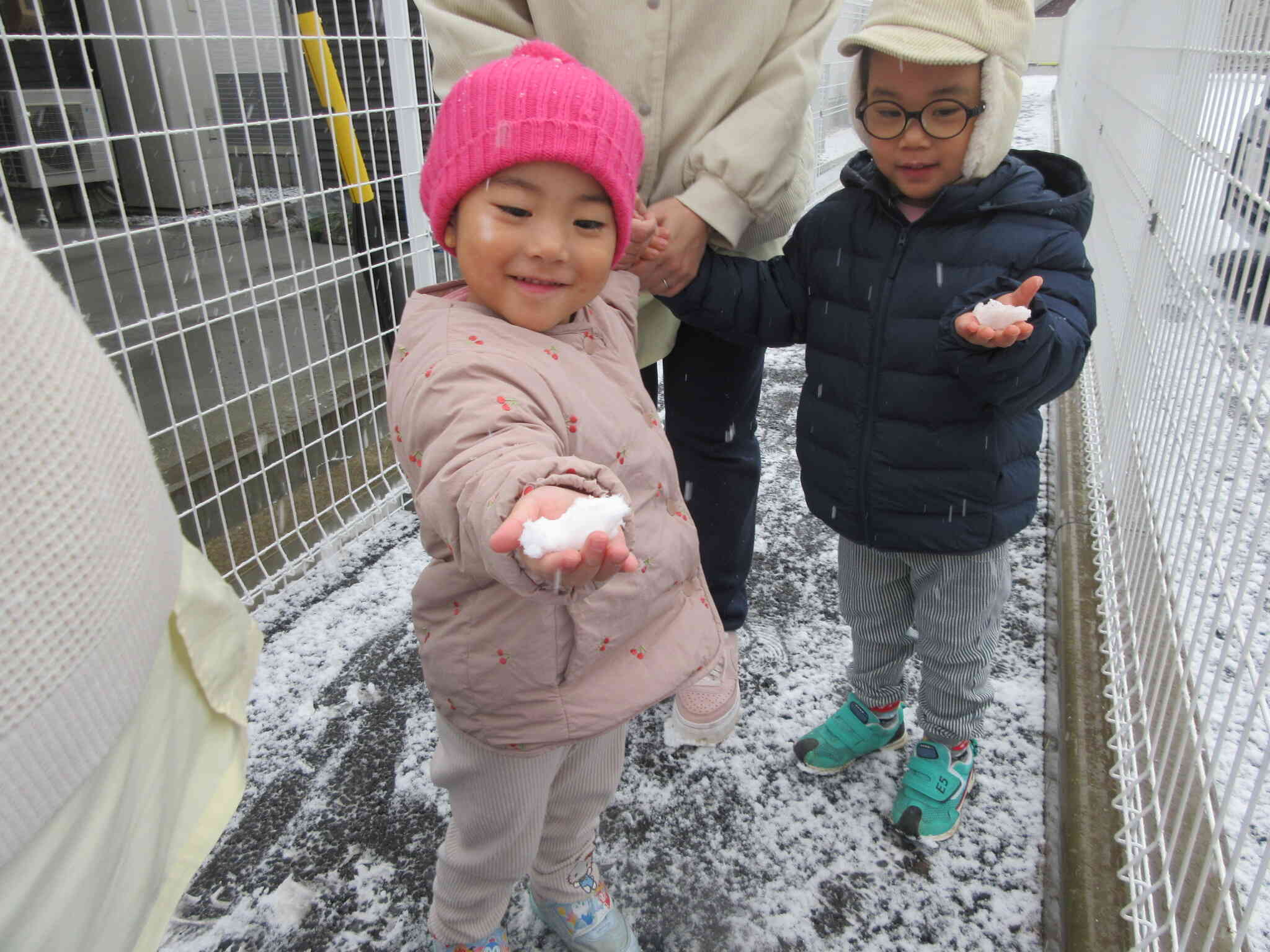 寒いけど　楽しい！