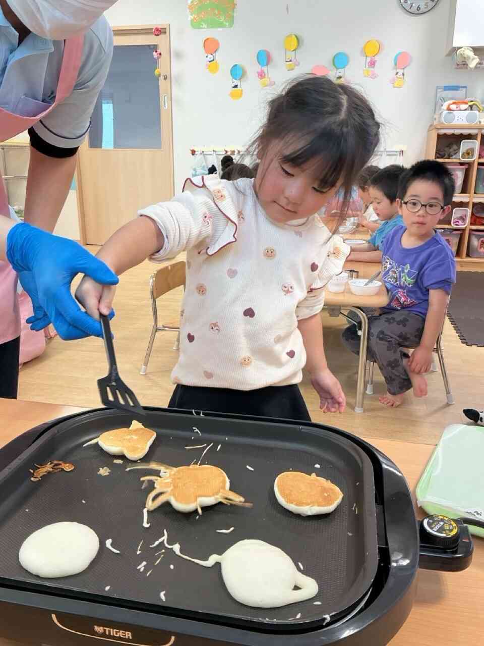 上手にひっくり返せるかな？