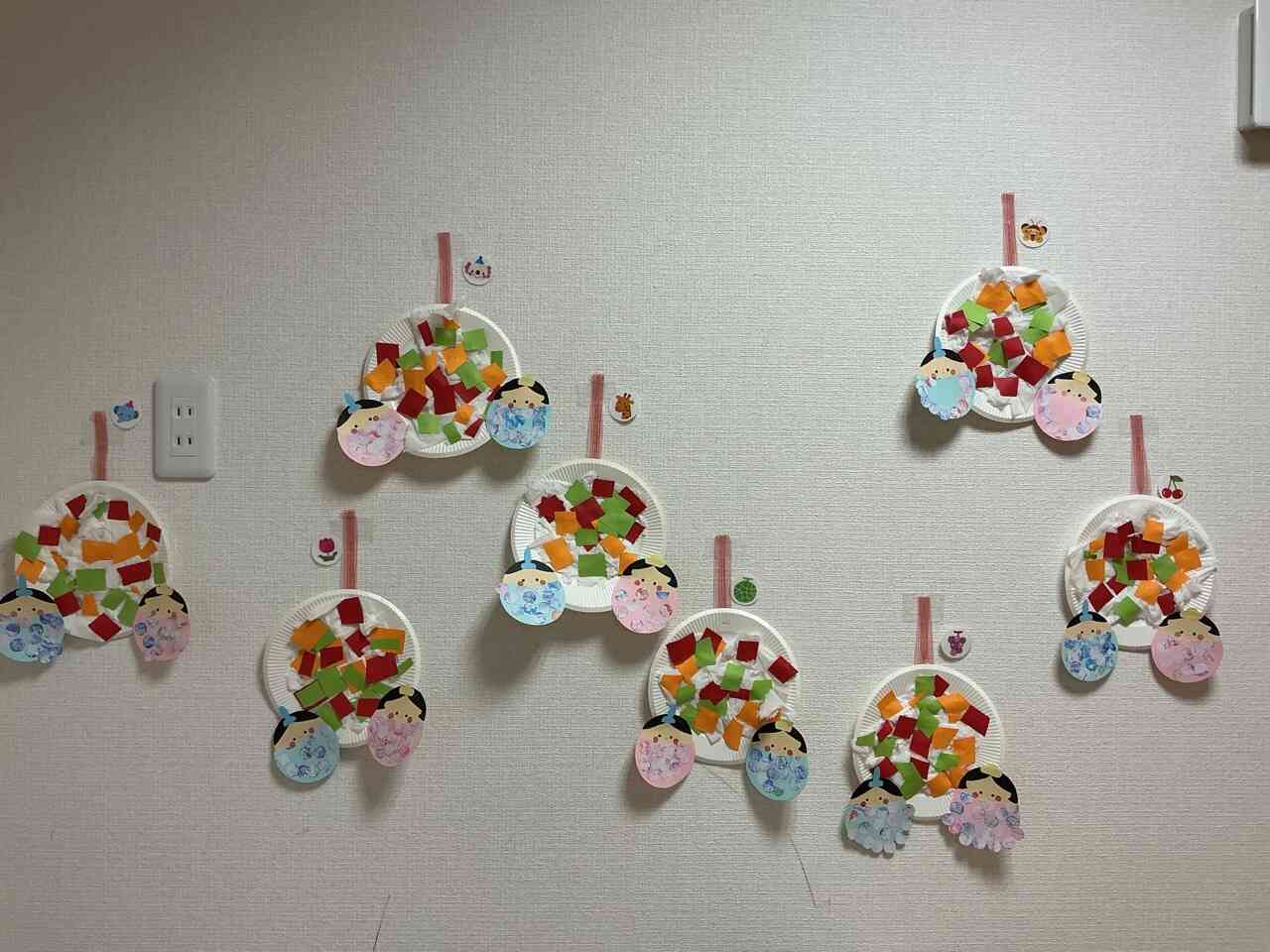 美味しそうなちらし寿司と、素敵なお雛様とお内裏様の完成だね