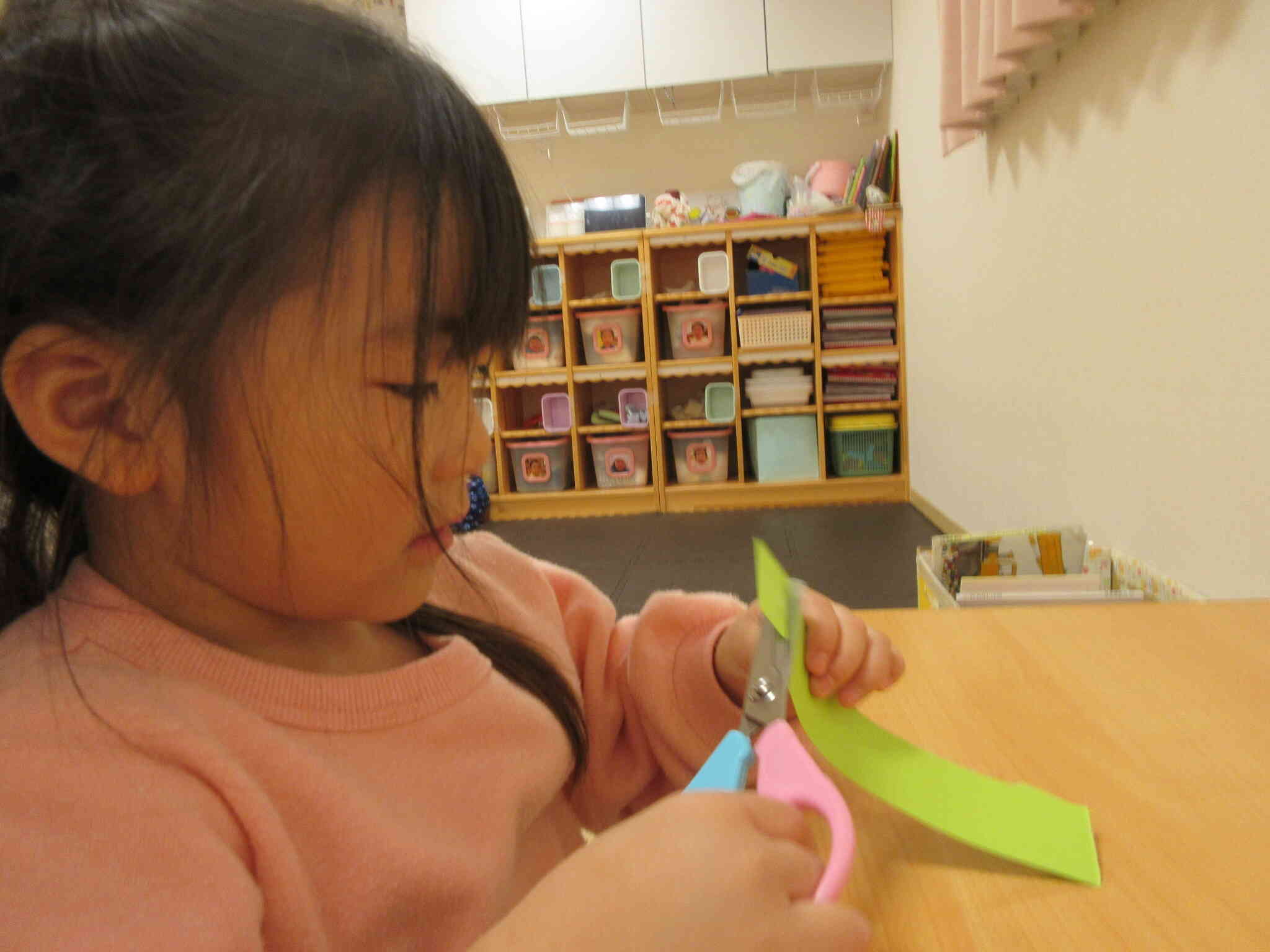 おひなさまを作ろう！【２歳児 うさぎ組】