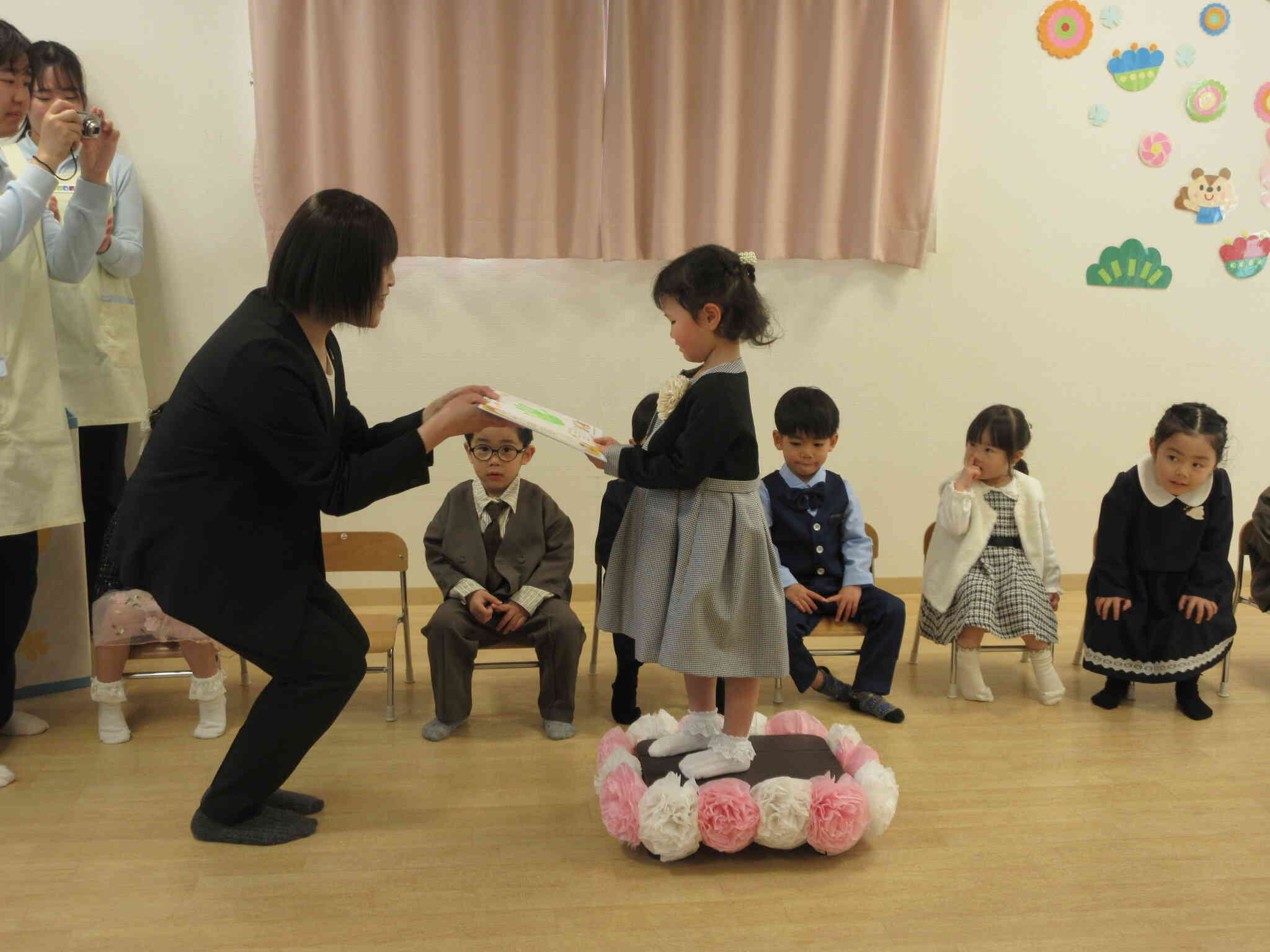 卒園おめでとう②【はじめの一歩の会・卒園式】