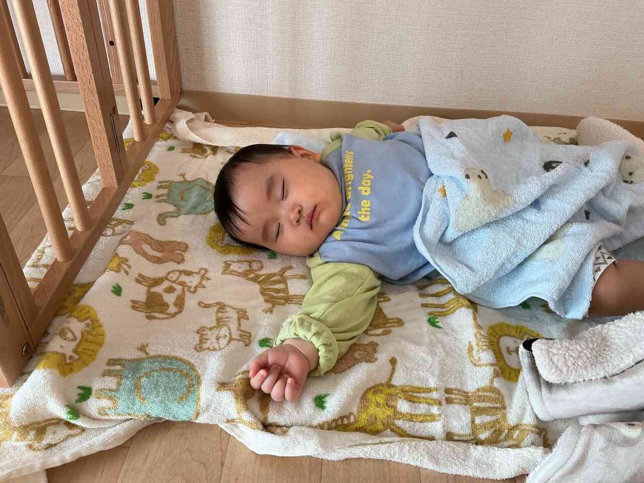 ねんね、できたよ