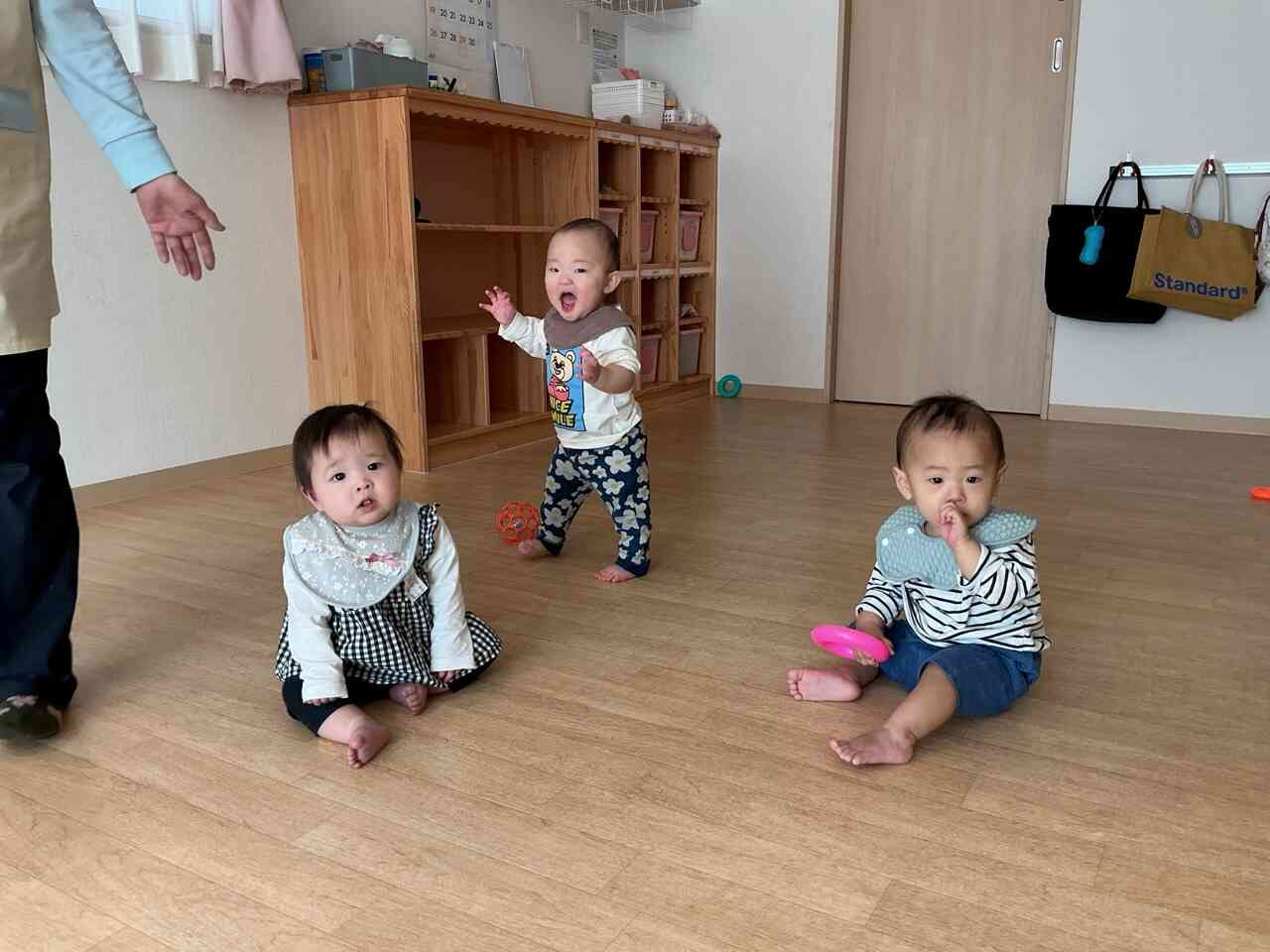 はじめての保育園生活【0歳児 ひよこ組】