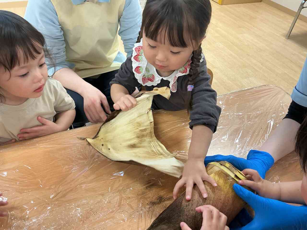 「いっぱいむける！！」