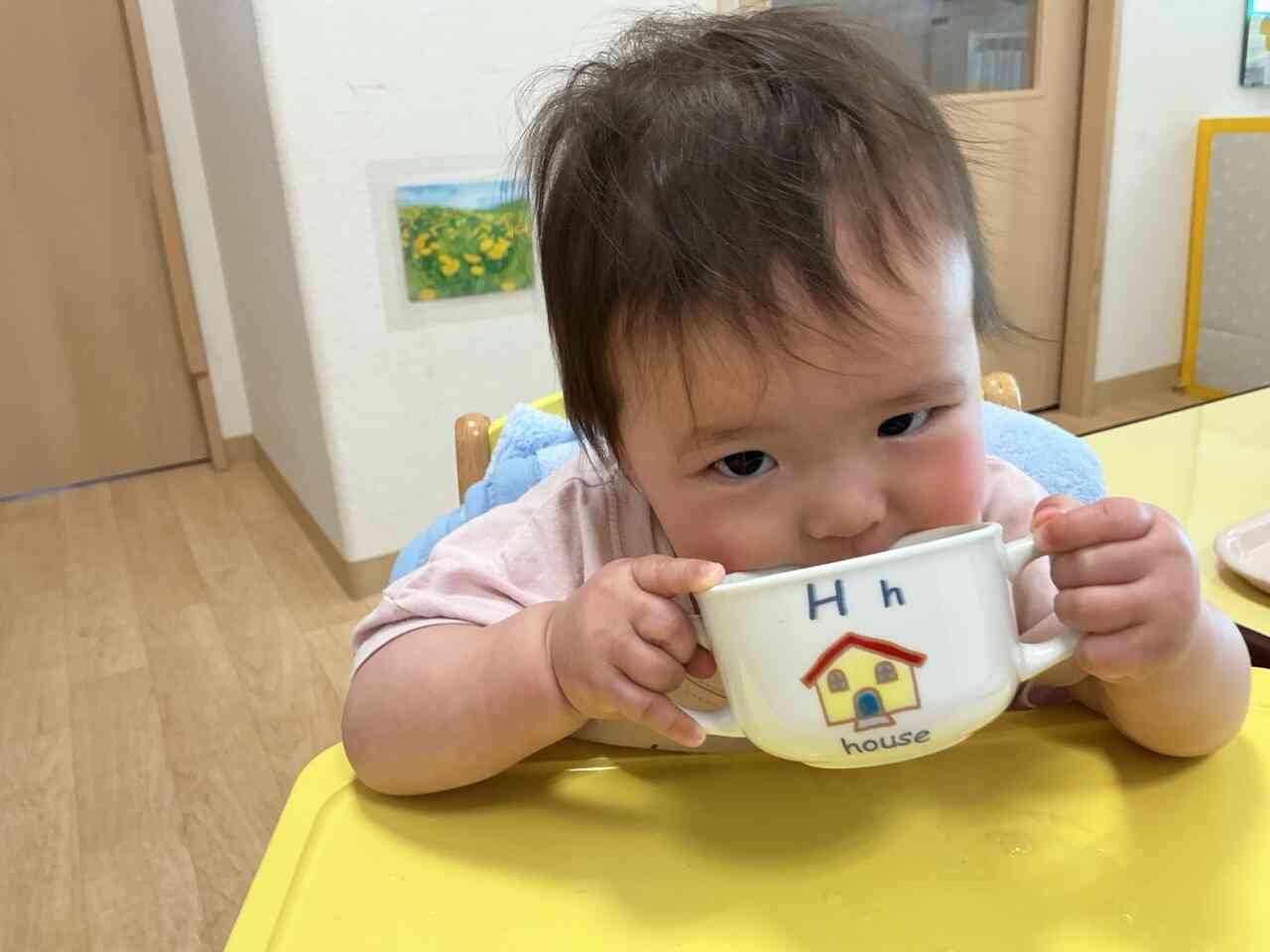 うまうま、ごくごく