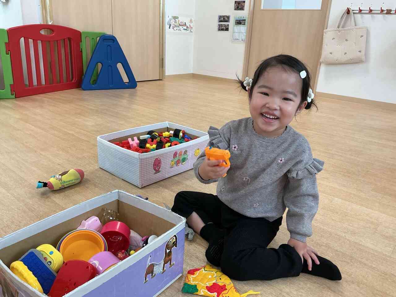 ステキな笑顔！【2歳児 うさぎ組】