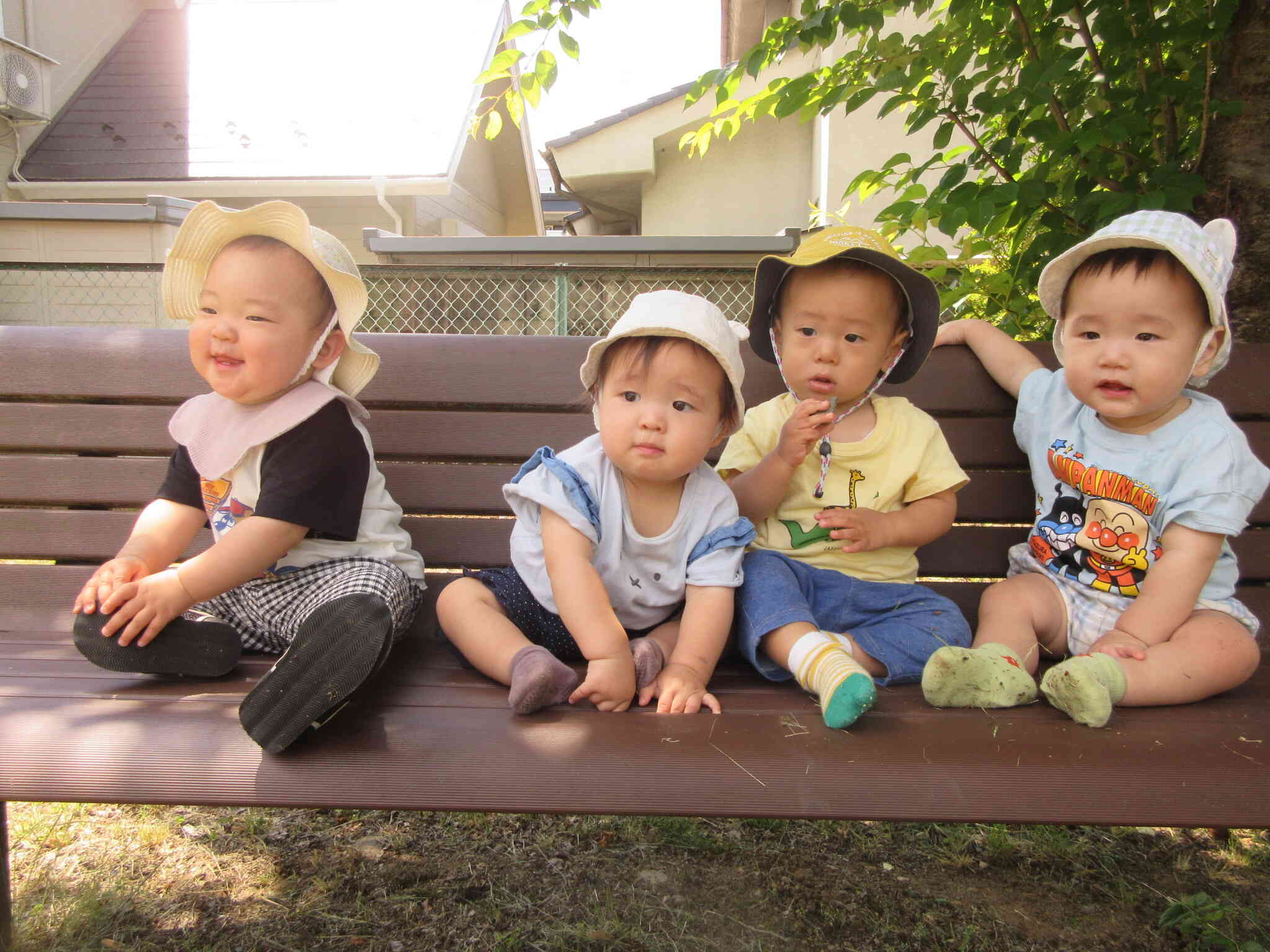 公園であそんだよ♪（０歳児 ひよこ組）