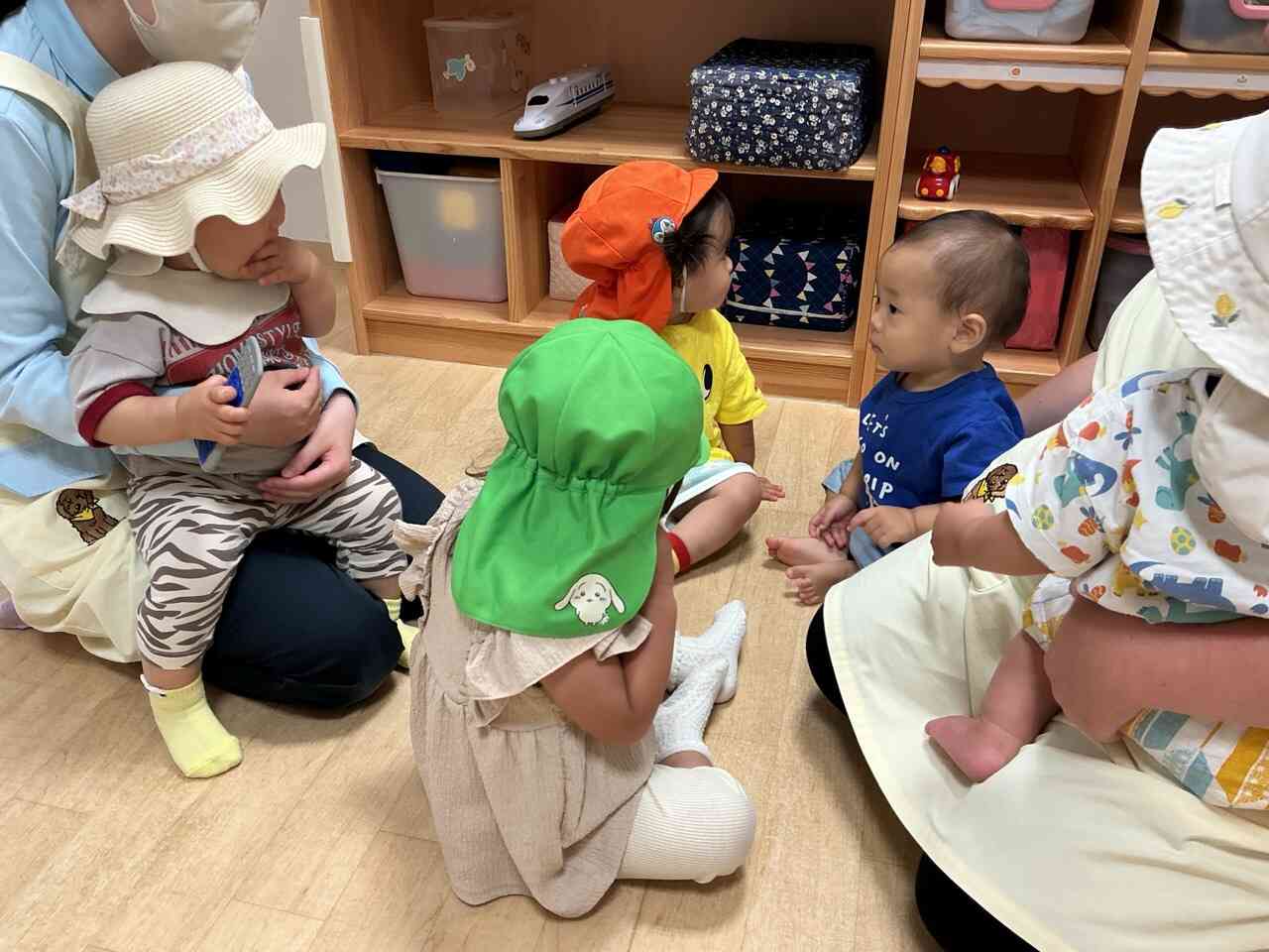 お話、上手に聞けたね。