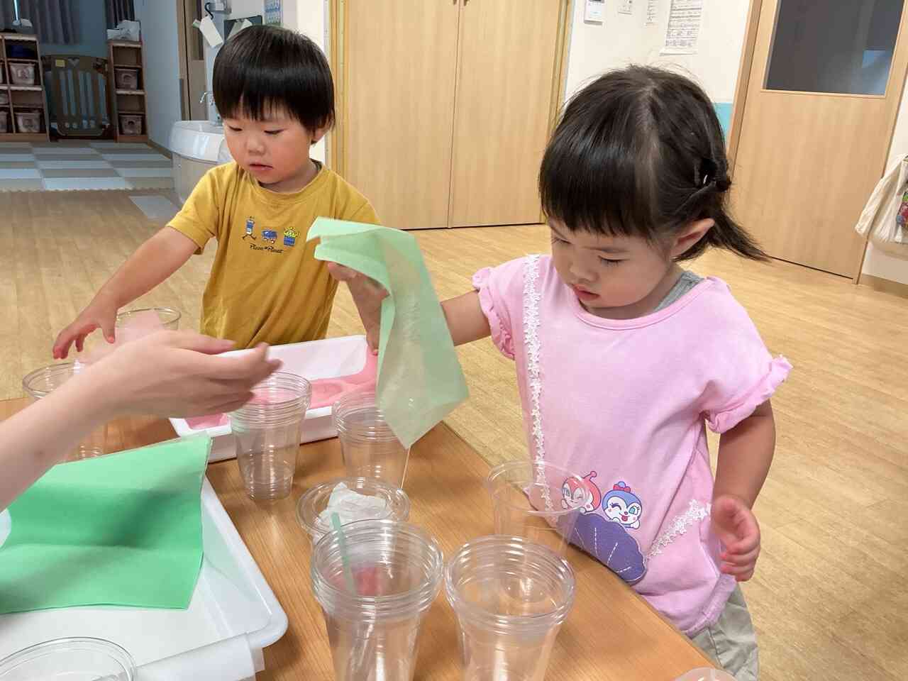 ジュースも作ったよ！