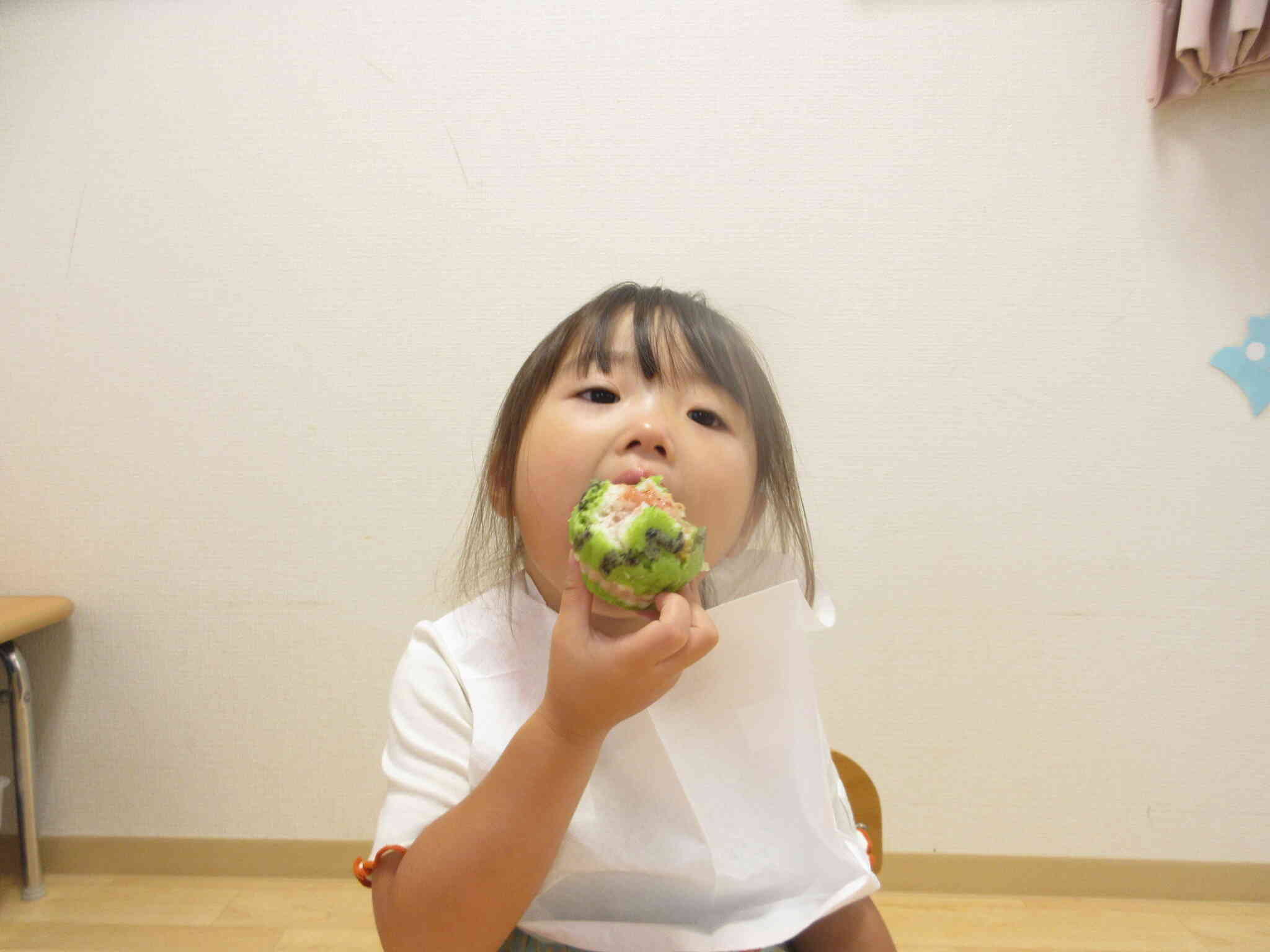 わ～、スイカだっ！