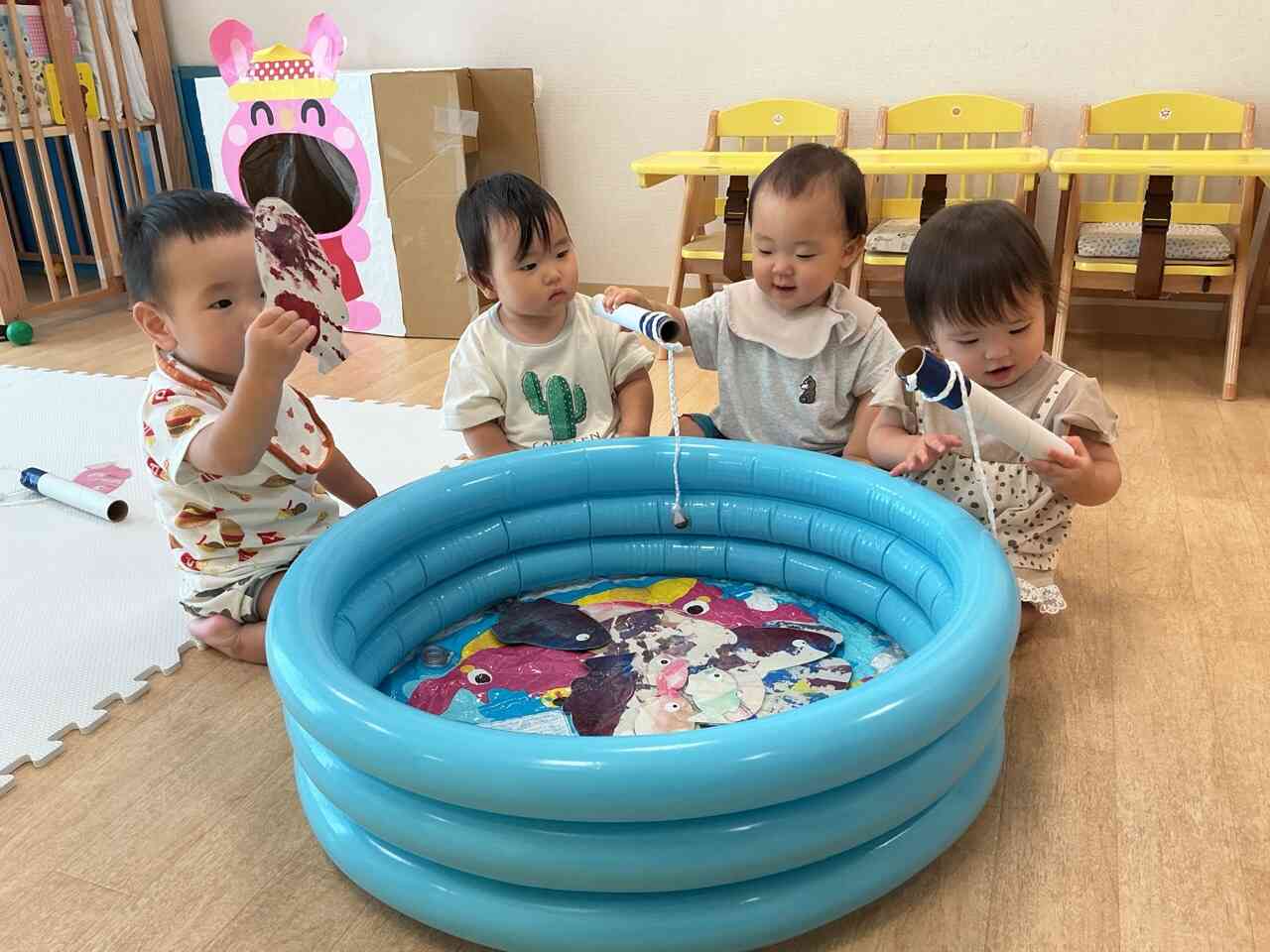 楽しかった夏まつりウィーク【0歳児 ひよこ組】