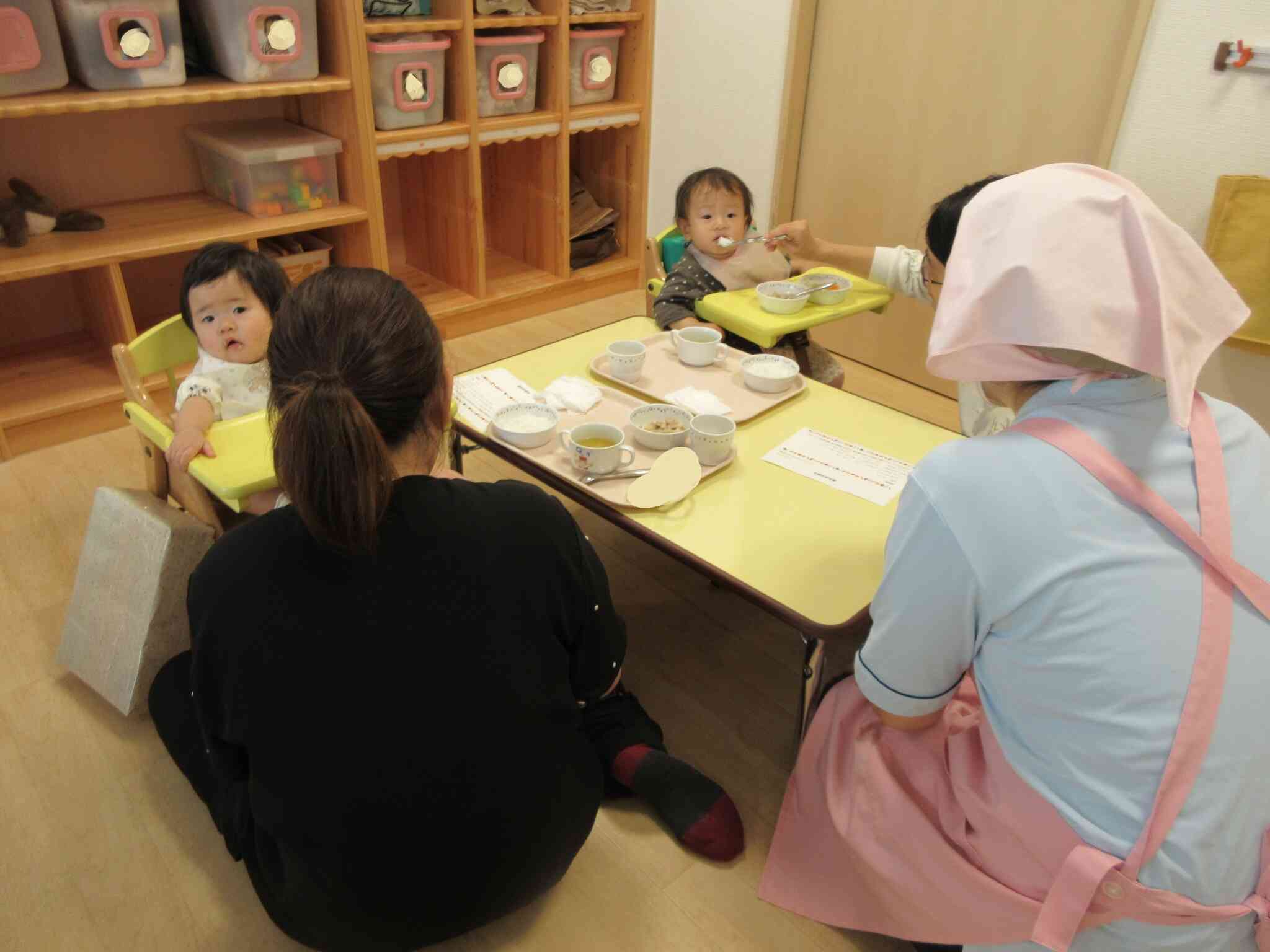 子育て広場【離乳食体験会】