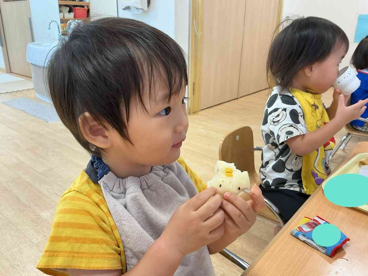 ピヨピヨおやつ【1歳児 あひる組】