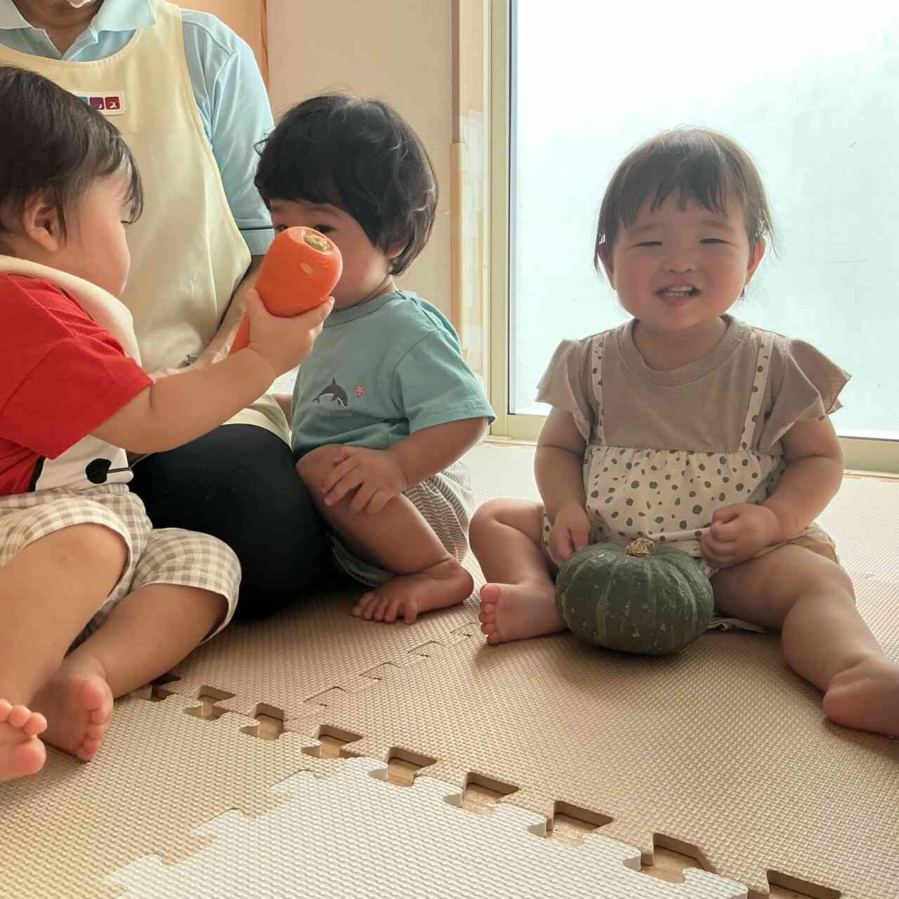 これはニンジンって言うんだよ