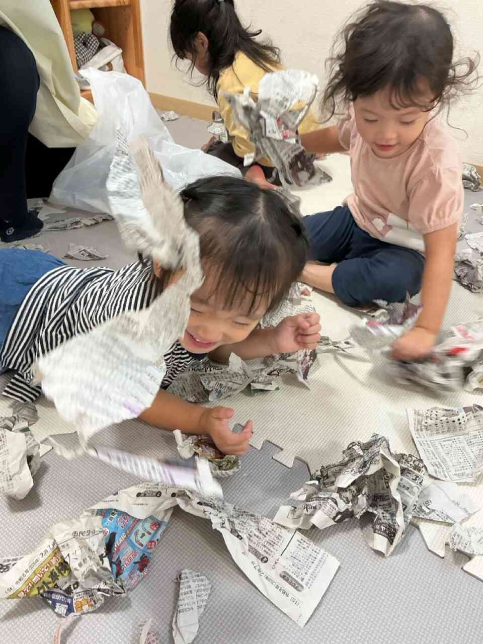 新聞紙と仲良くなろう！