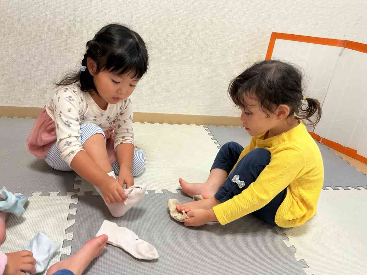自分でできるよ!【2歳児 うさぎ組】