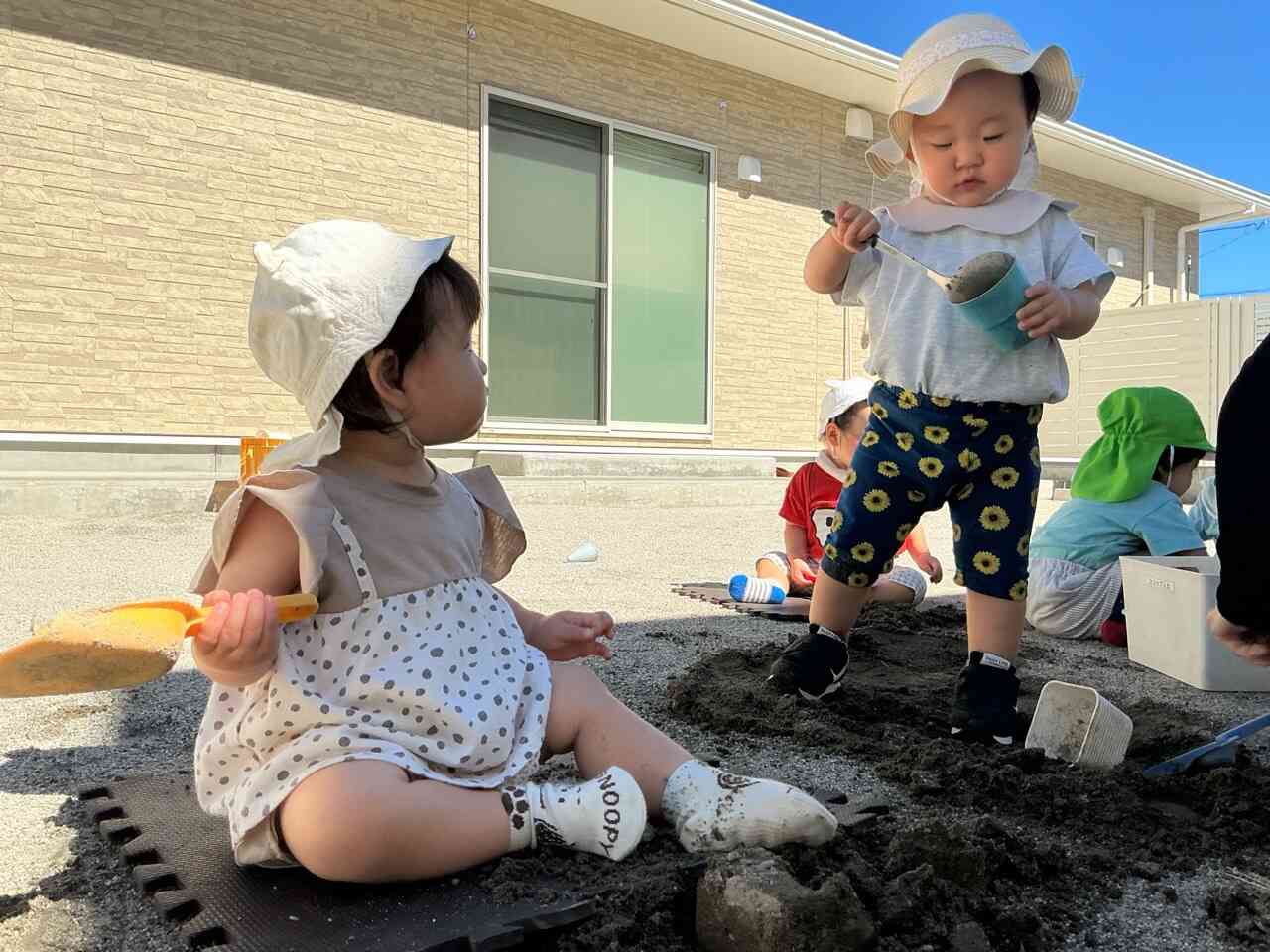 すくって、入れて、何ができるかな〜