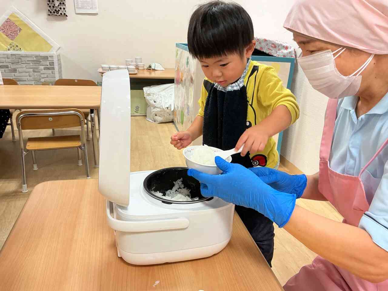 自分で盛ってみよう！