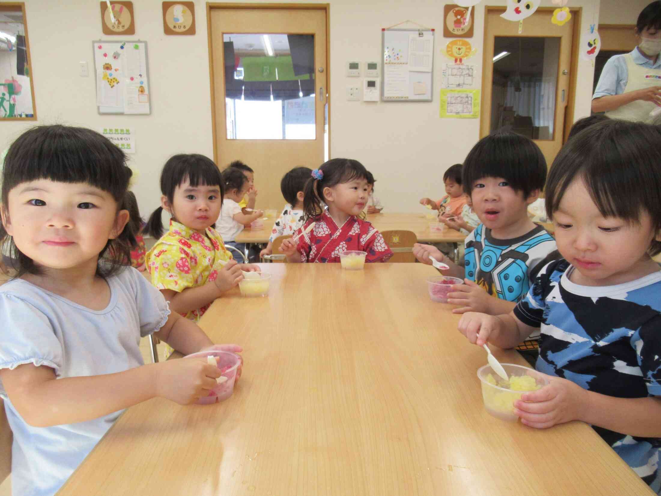大人気は「かき氷!」