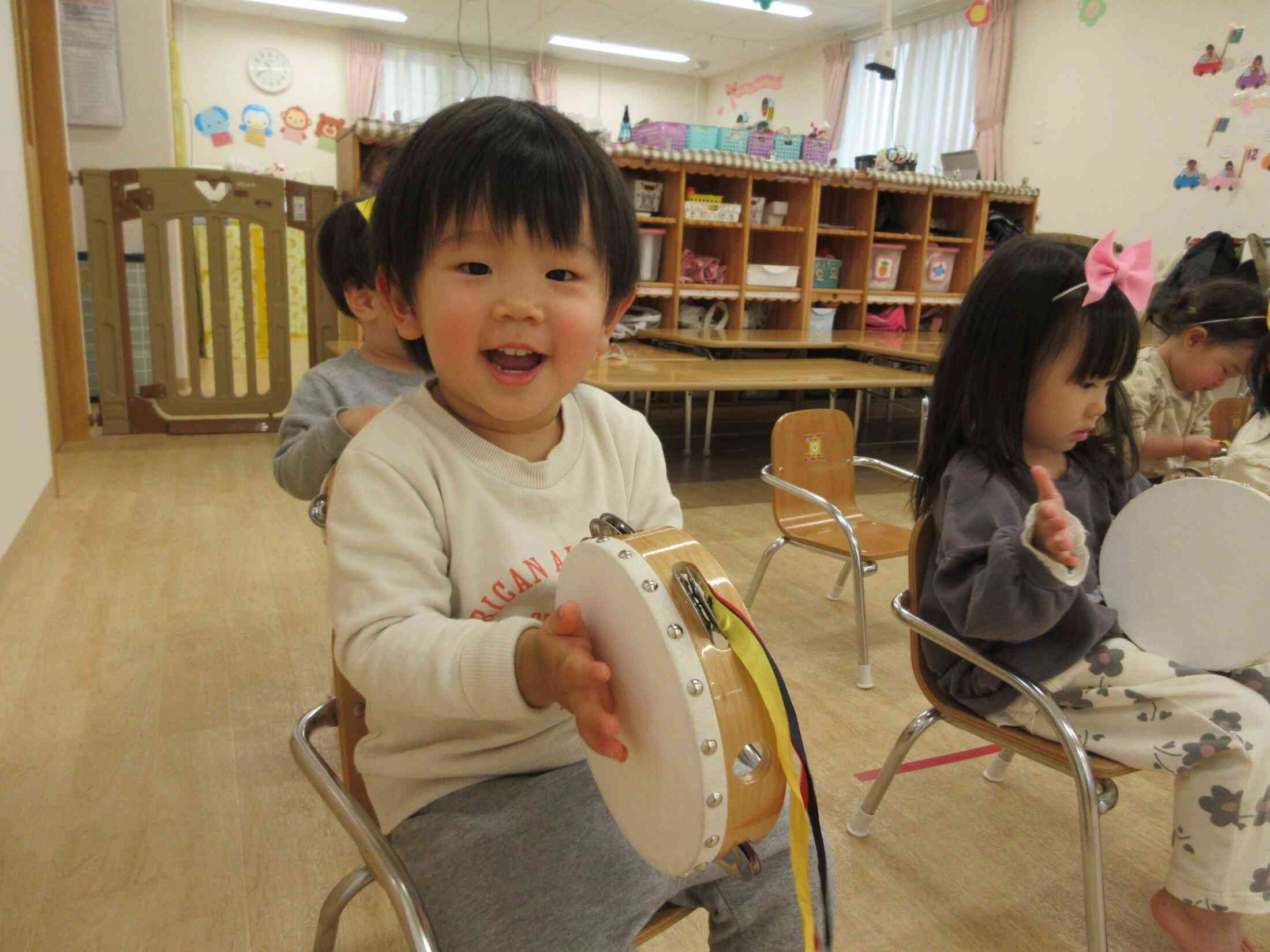 素敵な笑顔!楽しいね♪