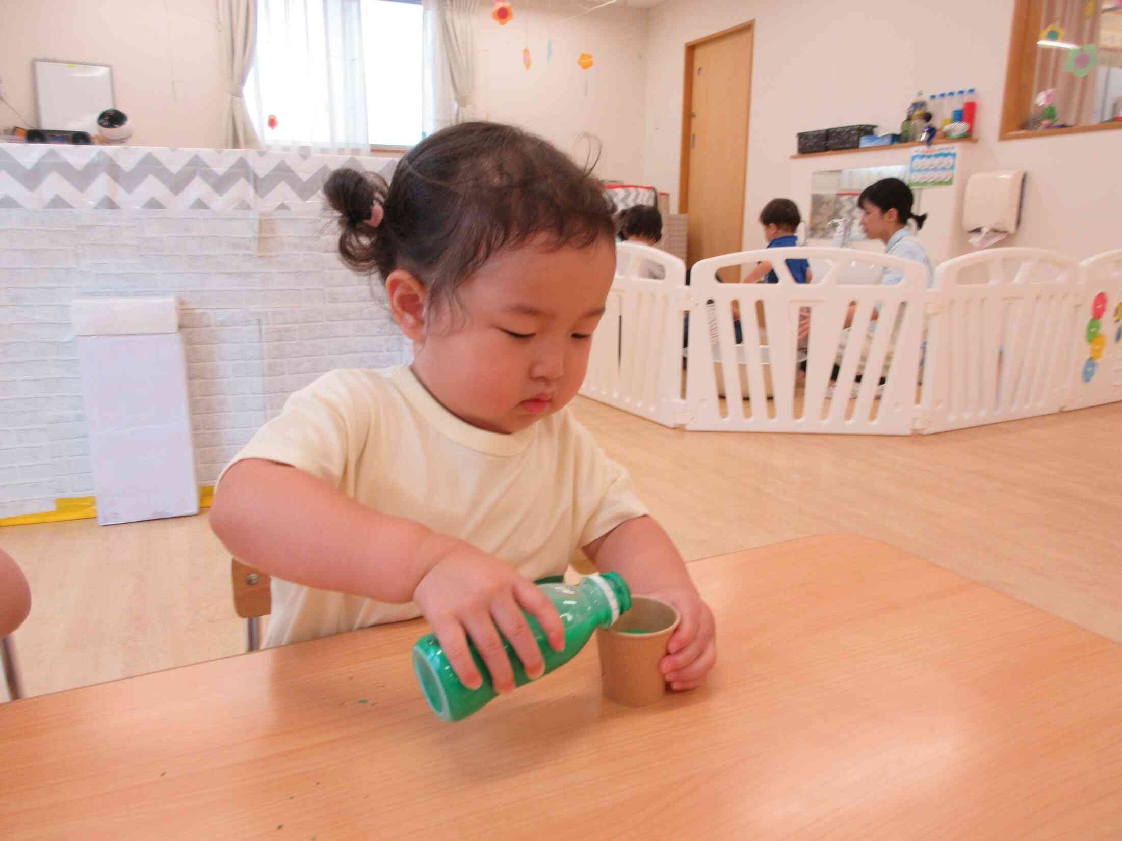 ジュースの明け移し~氷づくり~