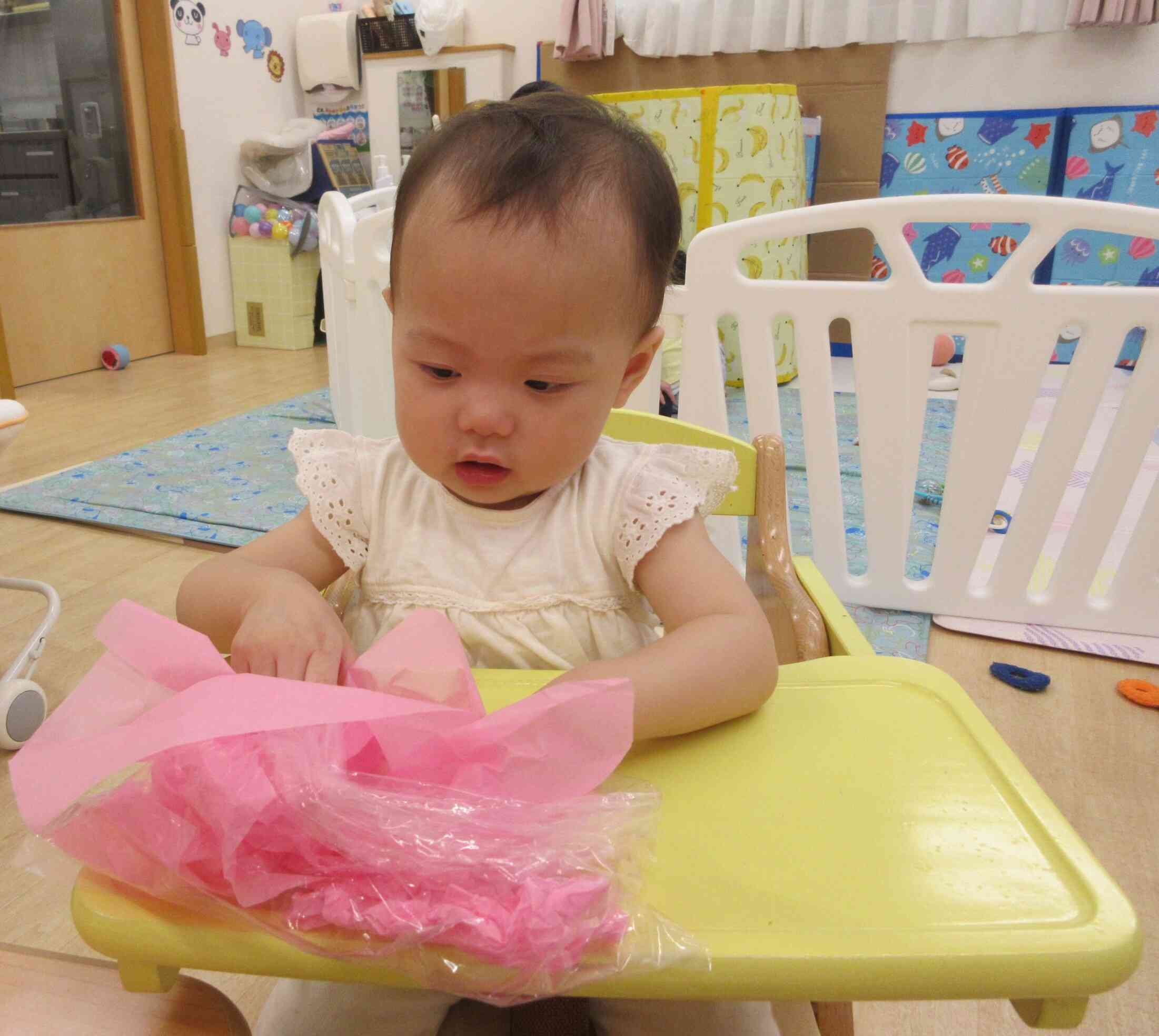 ふくろに”ないない”(おかたづけ)できるかな♪