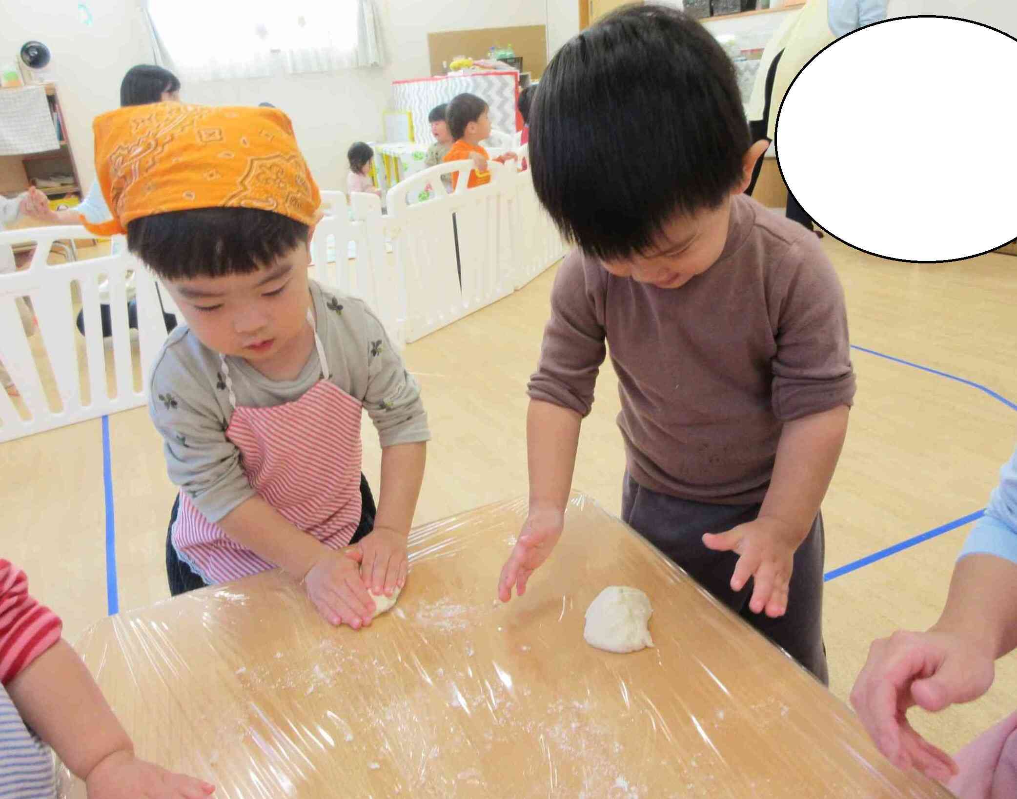 なかなかこしのある『しっぽくうどん』が出来上がりました！もちもち感が味わえて手作りならではの風味や食感を楽しむことができました☆