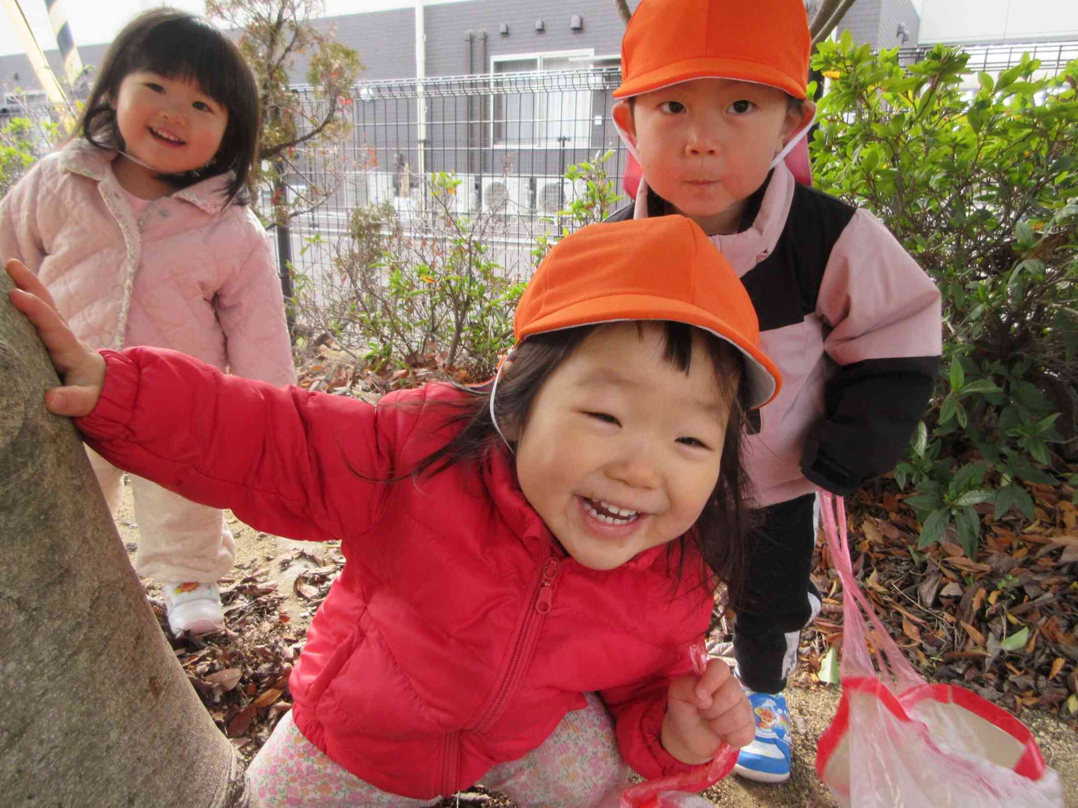 かくれんぼ楽しいね♡