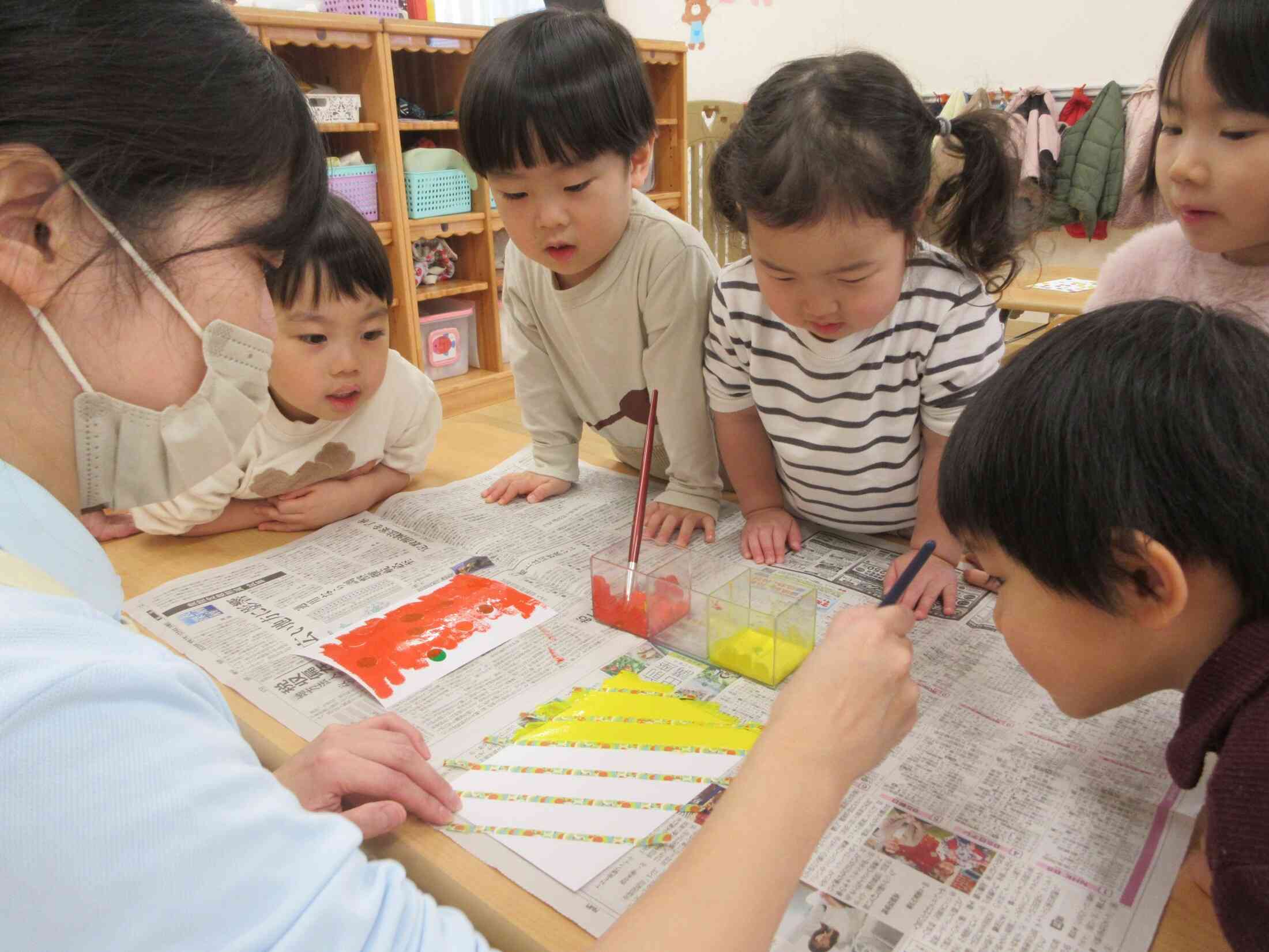 なにができるんだろう?わくわくドキドキ♡(2歳児)