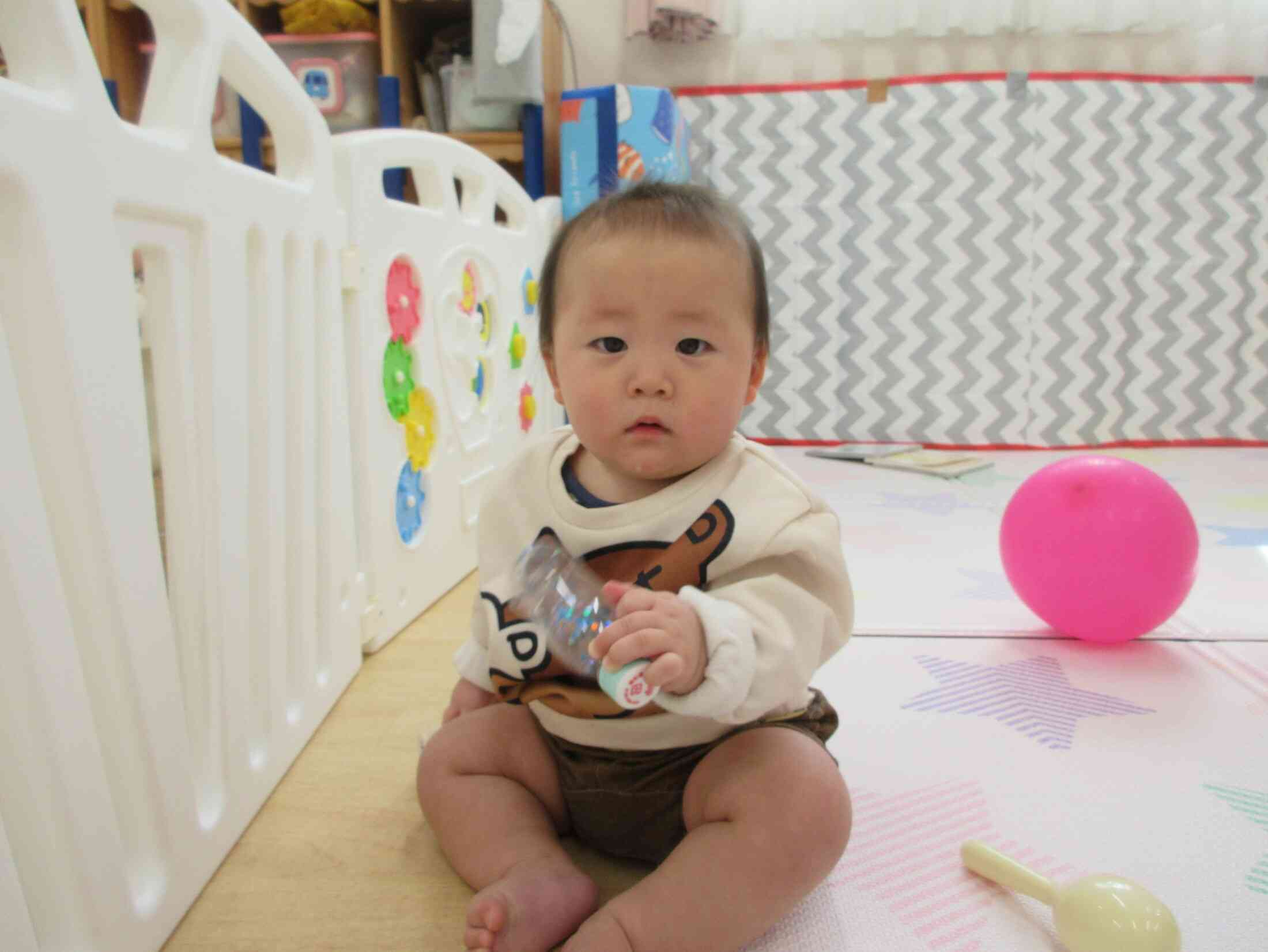 「シャカシャカ」音が鳴って楽しいね♪