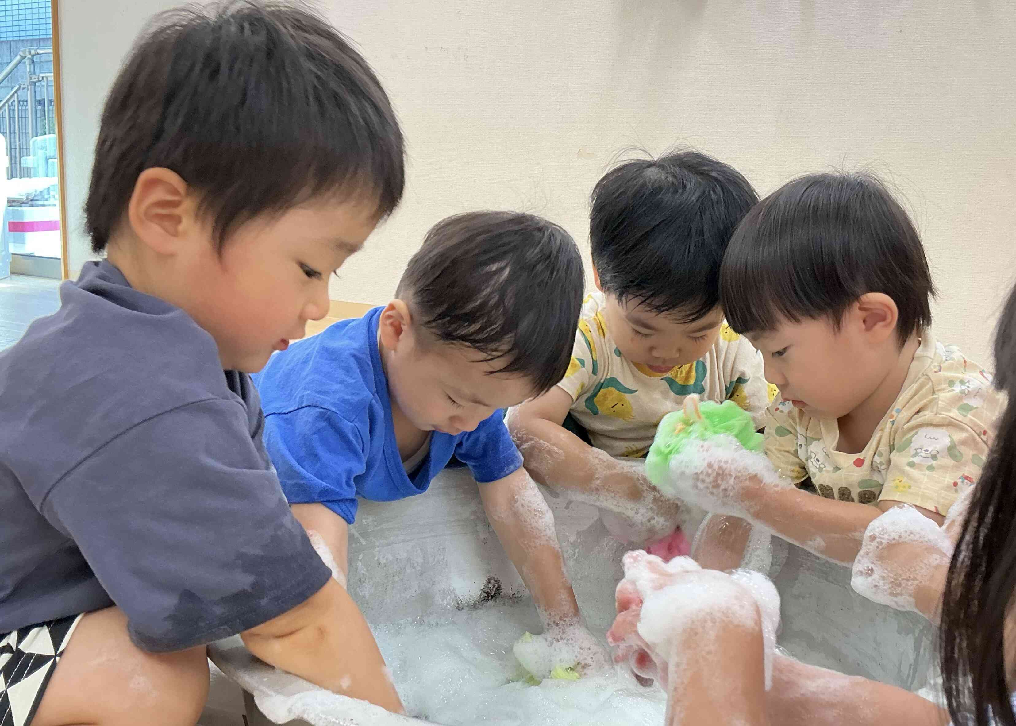 どんどんモコモコになるよー!