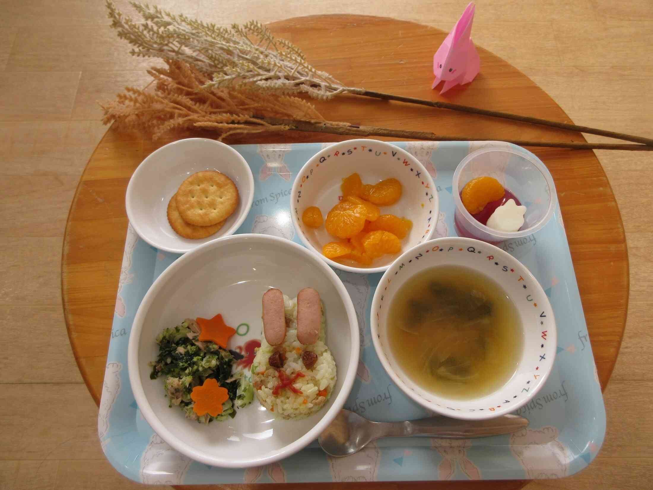 9月25日　お月見ランチ